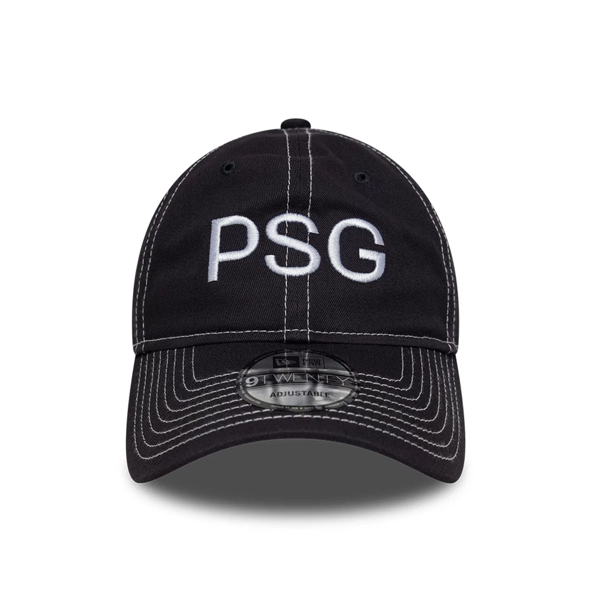 Paris Saint Germain Pop Stitch Navy 9TWENTY Adjustable Cap - Image 2