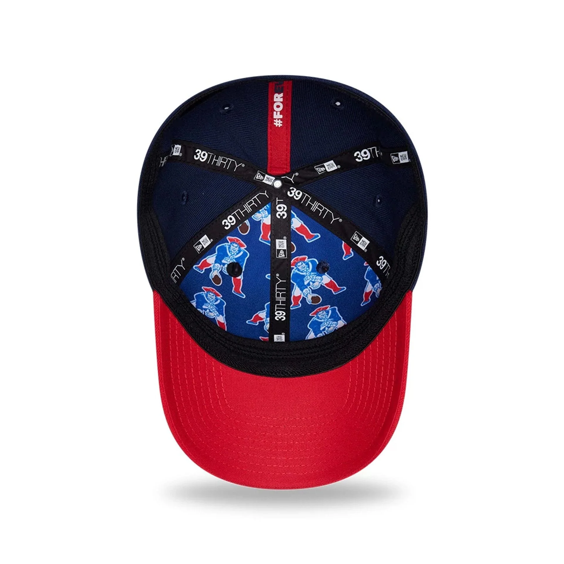 Patriots NFL Draft 2026 Dark Blue 39THIRTY M-Crown Stretch Fit Cap - Image 2