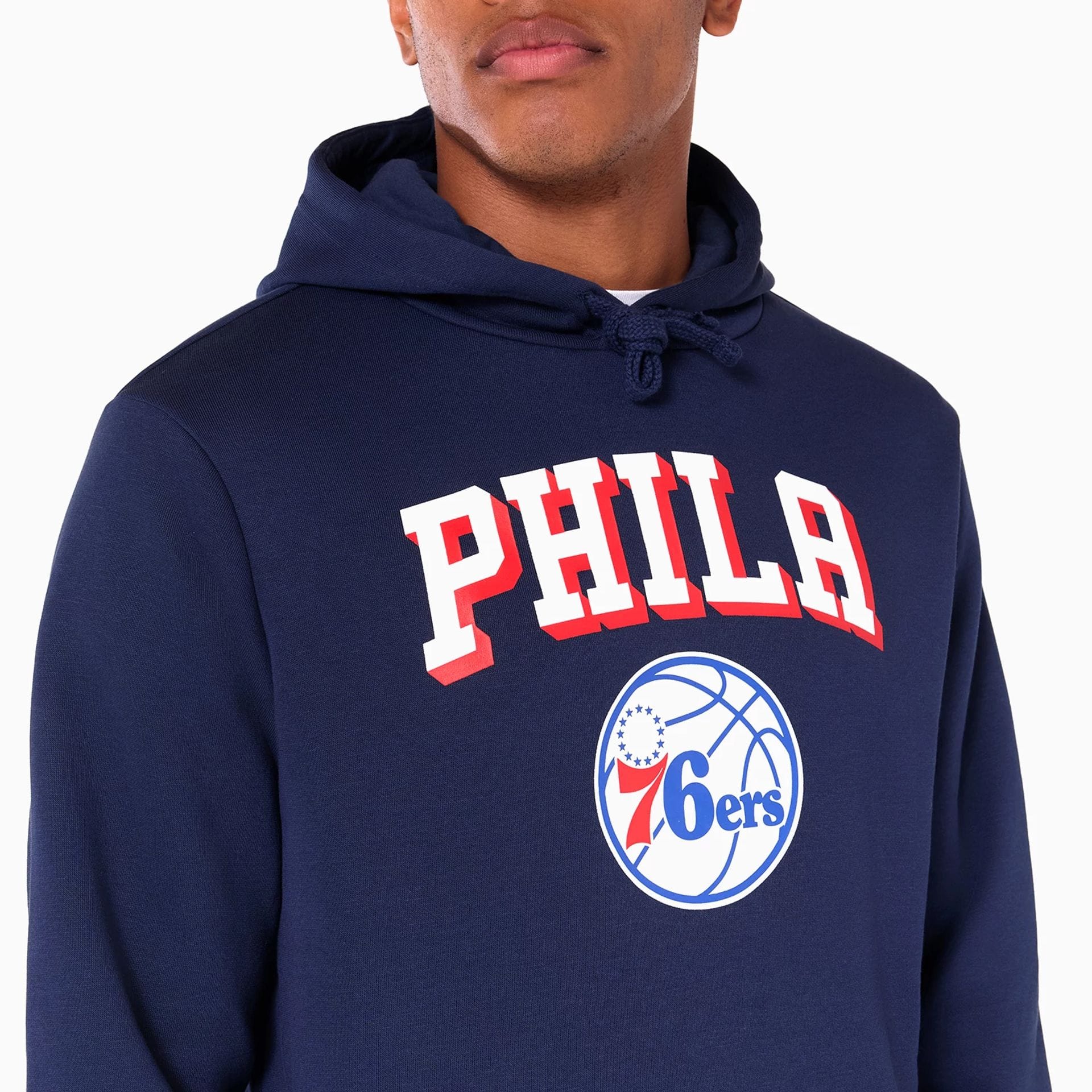 Philadelphia 76ers NBA Navy Pullover Hoodie - Image 6