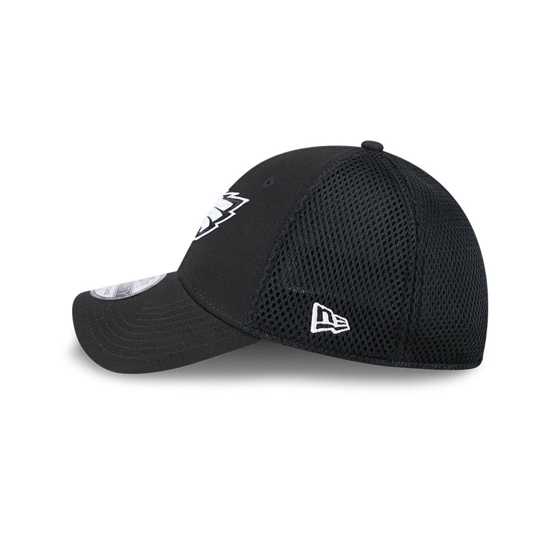 Philadelphia Eagles NFL Evergreen Neo Black 39THIRTY Stretch Fit Cap - Image 5