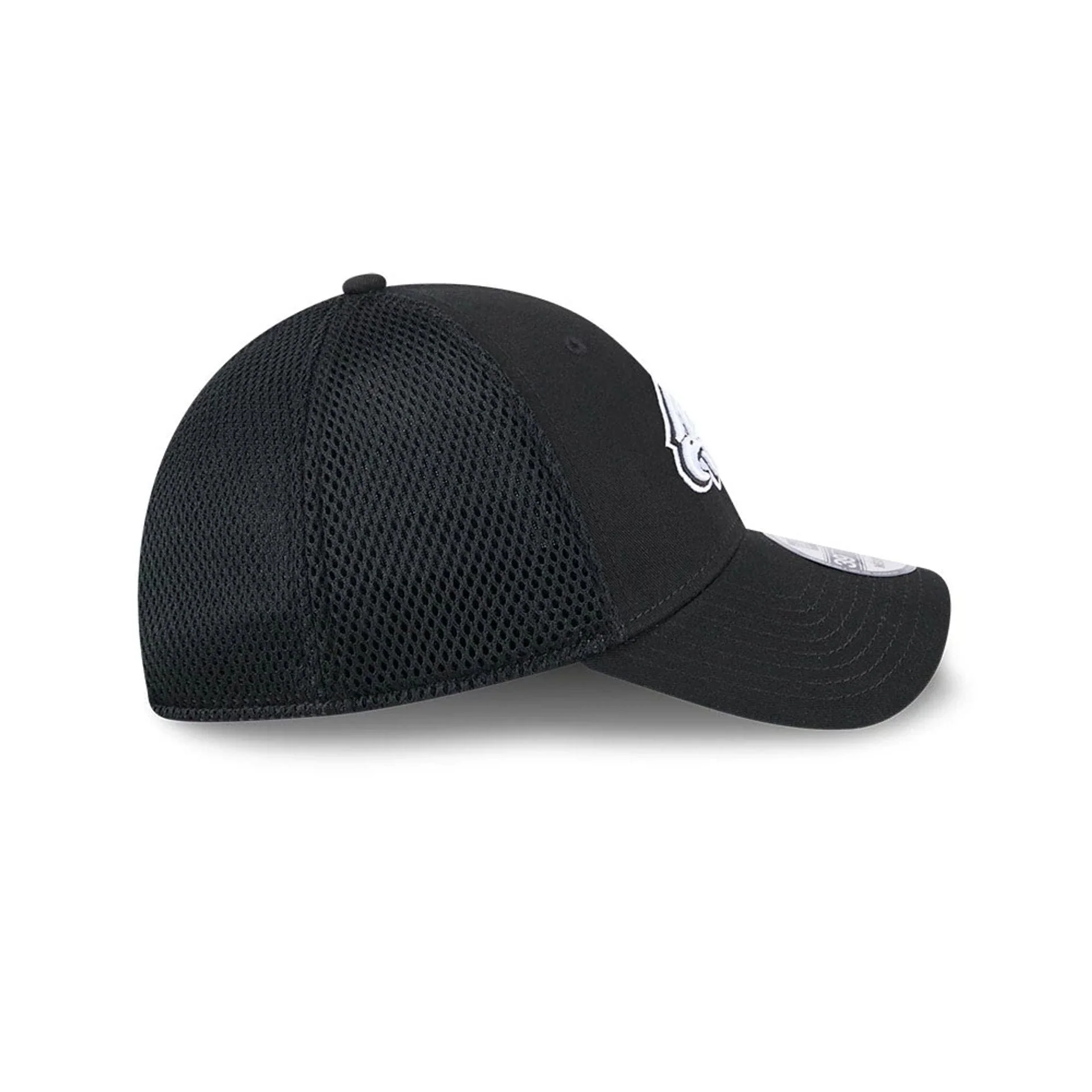 Philadelphia Eagles NFL Evergreen Neo Black 39THIRTY Stretch Fit Cap - Image 6