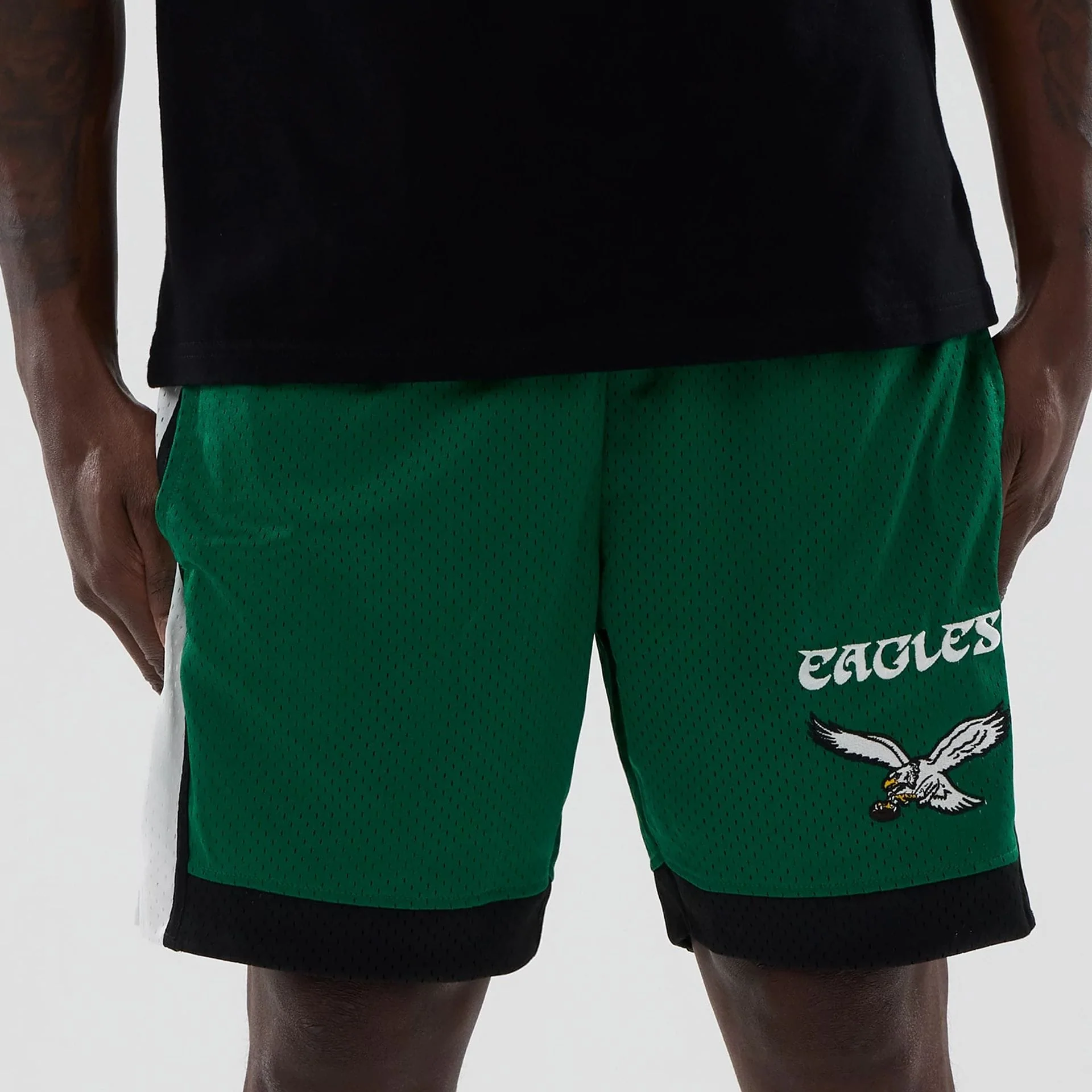 Philadelphia Eagles NFL Green Mesh Shorts - Image 2