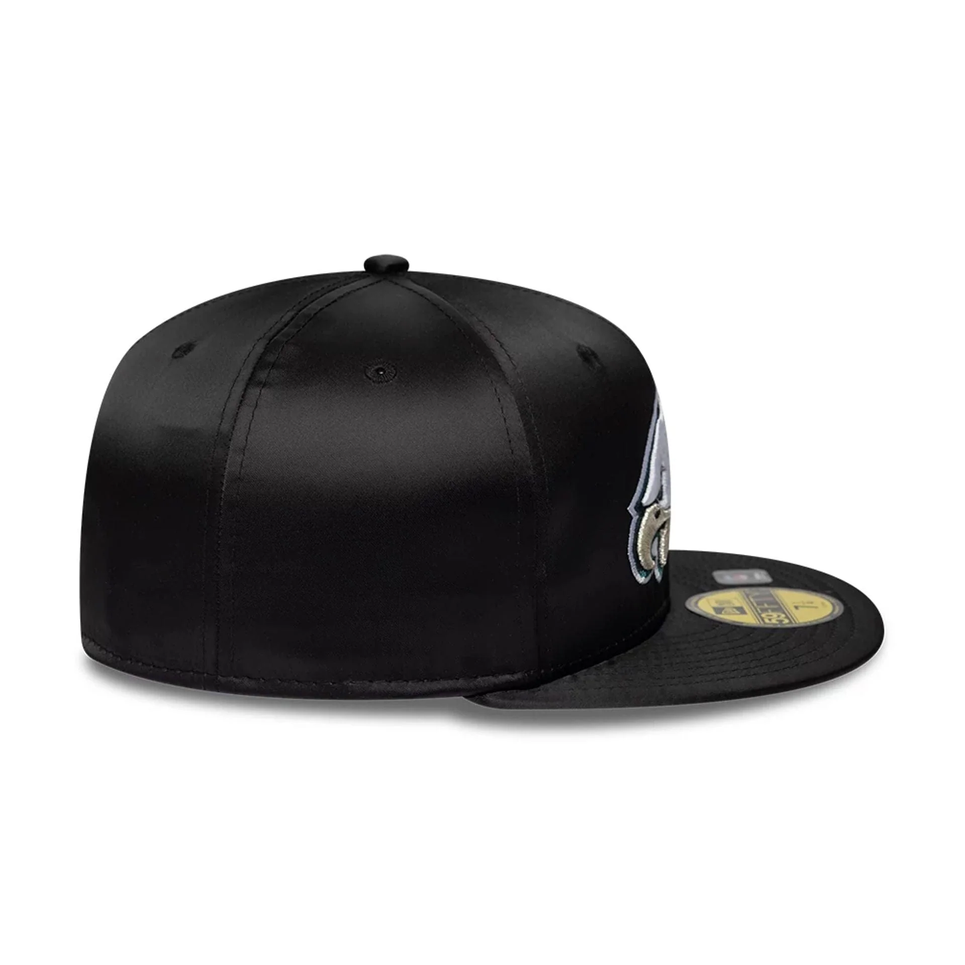 Philadelphia Eagles NFL Satin Black 59FIFTY Fitted Cap - Image 6