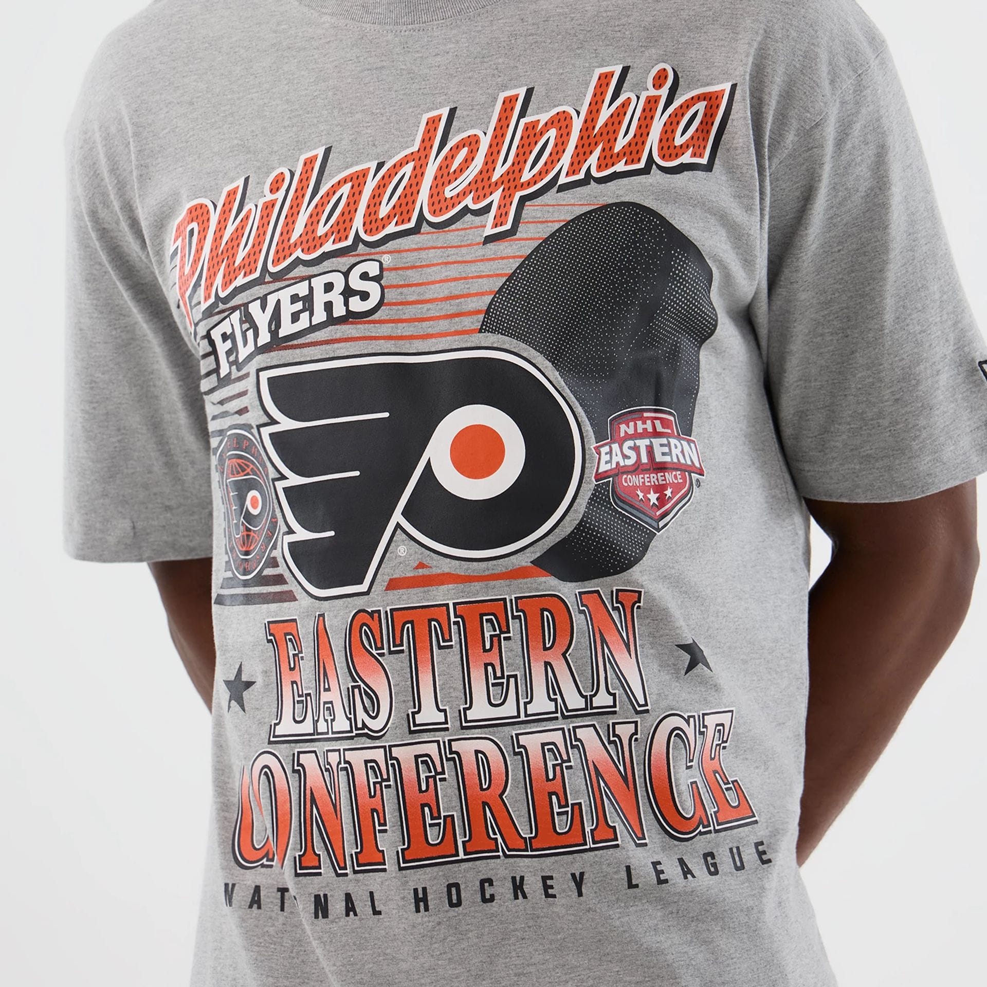 Philadelphia Flyers NHL Sport Classic Grey T-Shirt - Image 3