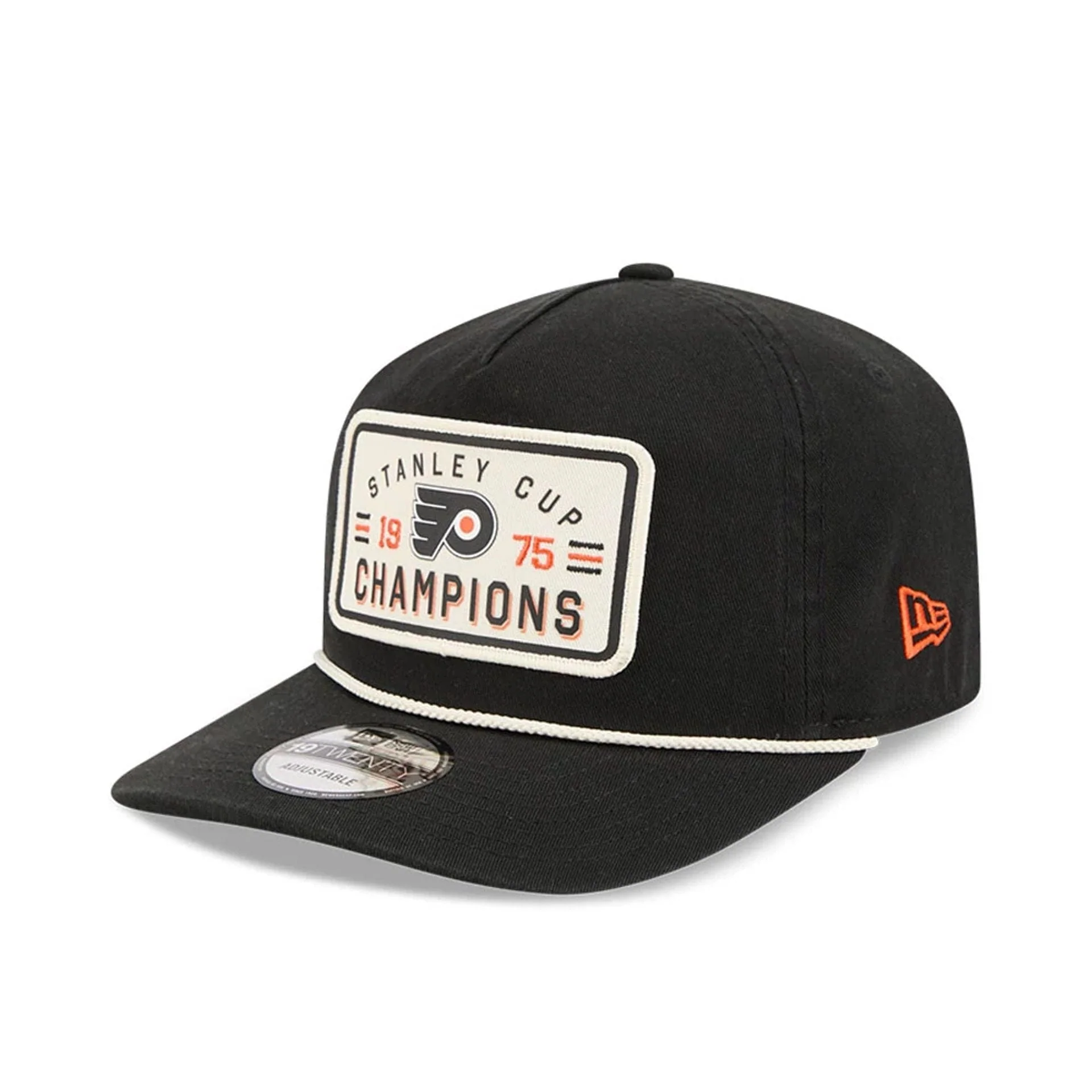 Philadelphia Flyers NHL Stanley Cup Champions Black 19TWENTY Adjustable Cap - Image 4