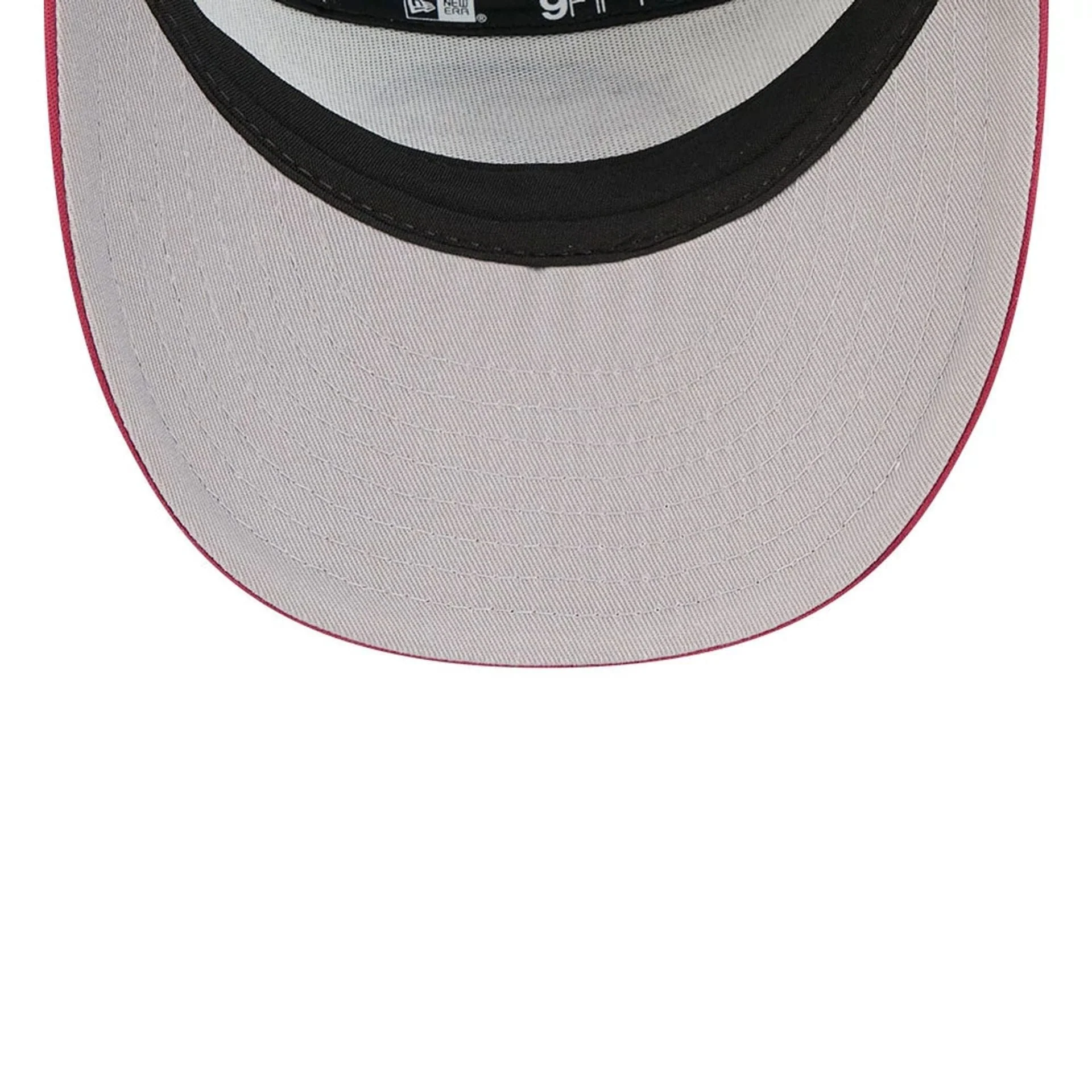 Philadelphia Phillies MLB Blocked Dark Red 9FIFTY Split Panel Snapback Cap - Image 2