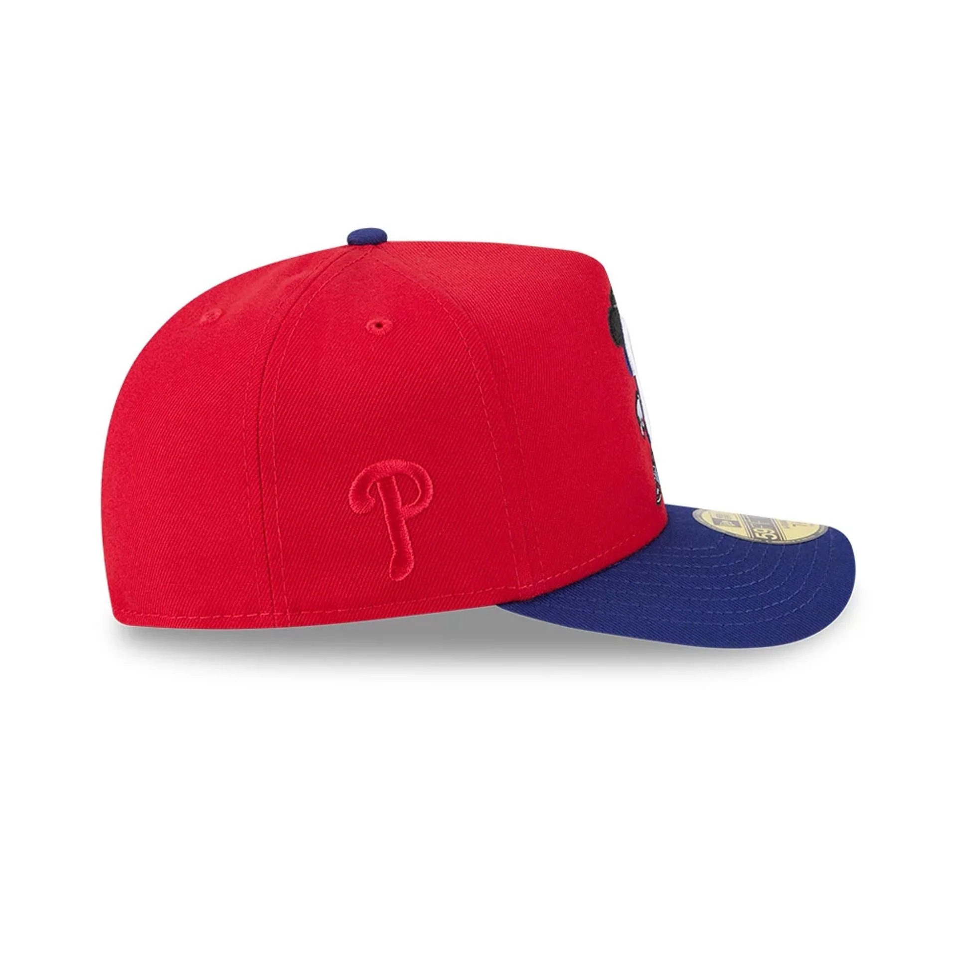 Philadelphia Phillies MLB Cartoon Red 59FIFTY A-Frame Fitted Cap - Image 7