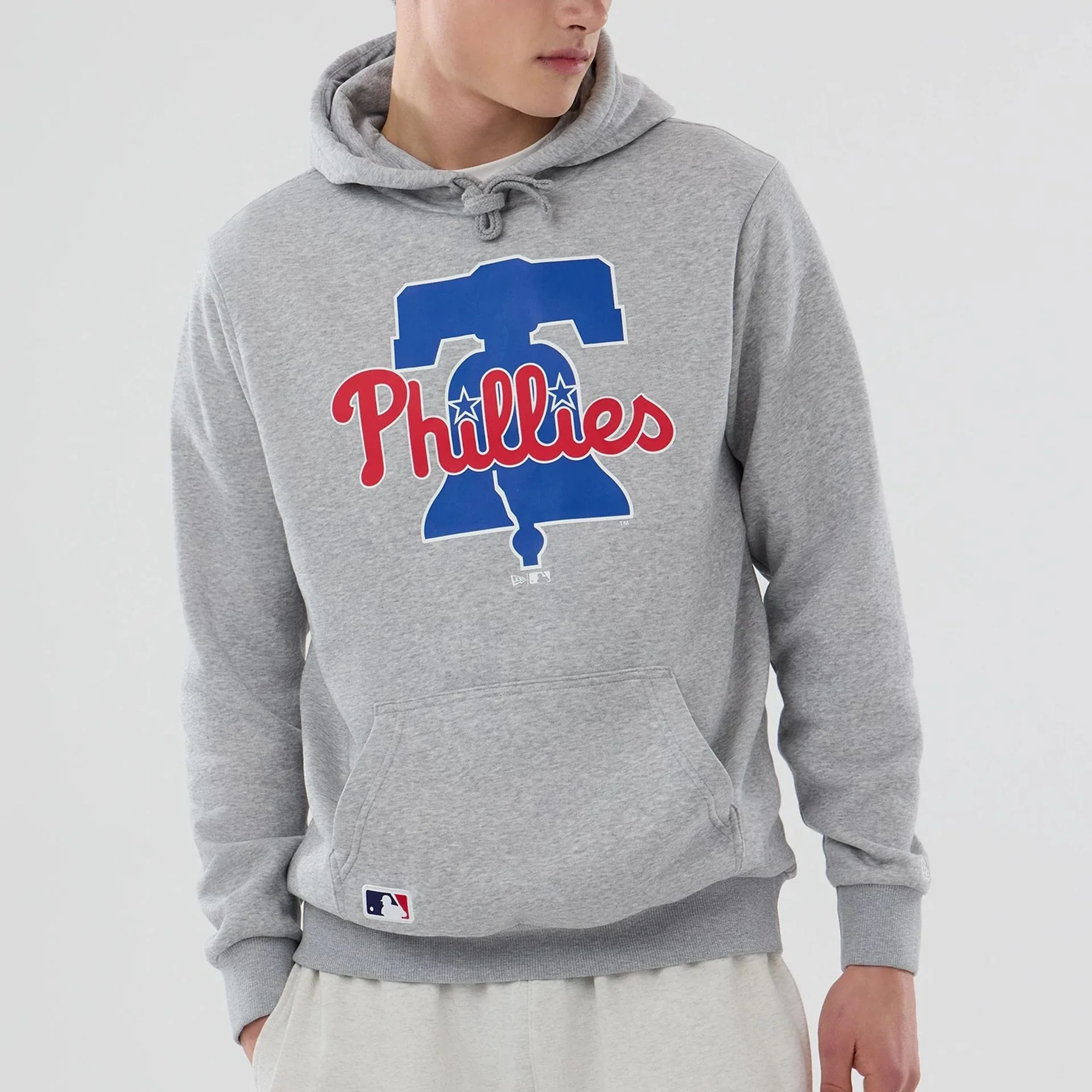 Philadelphia Phillies MLB Grey Pullover Hoodie - Image 5