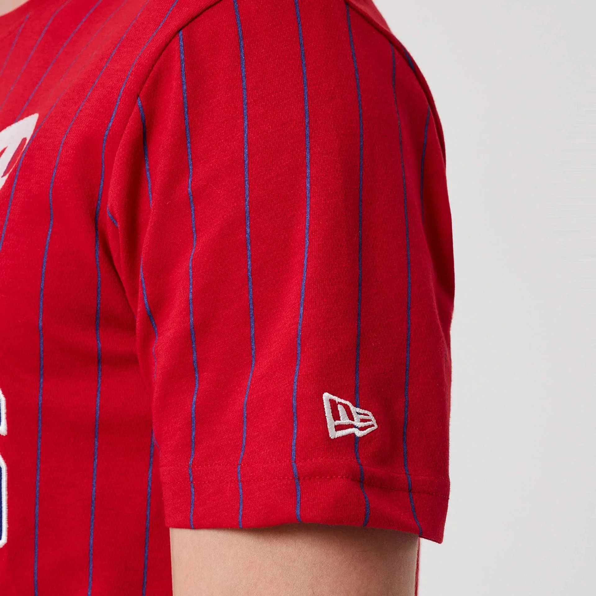 Philadelphia Phillies MLB Pinstripe Red T-Shirt - Image 5