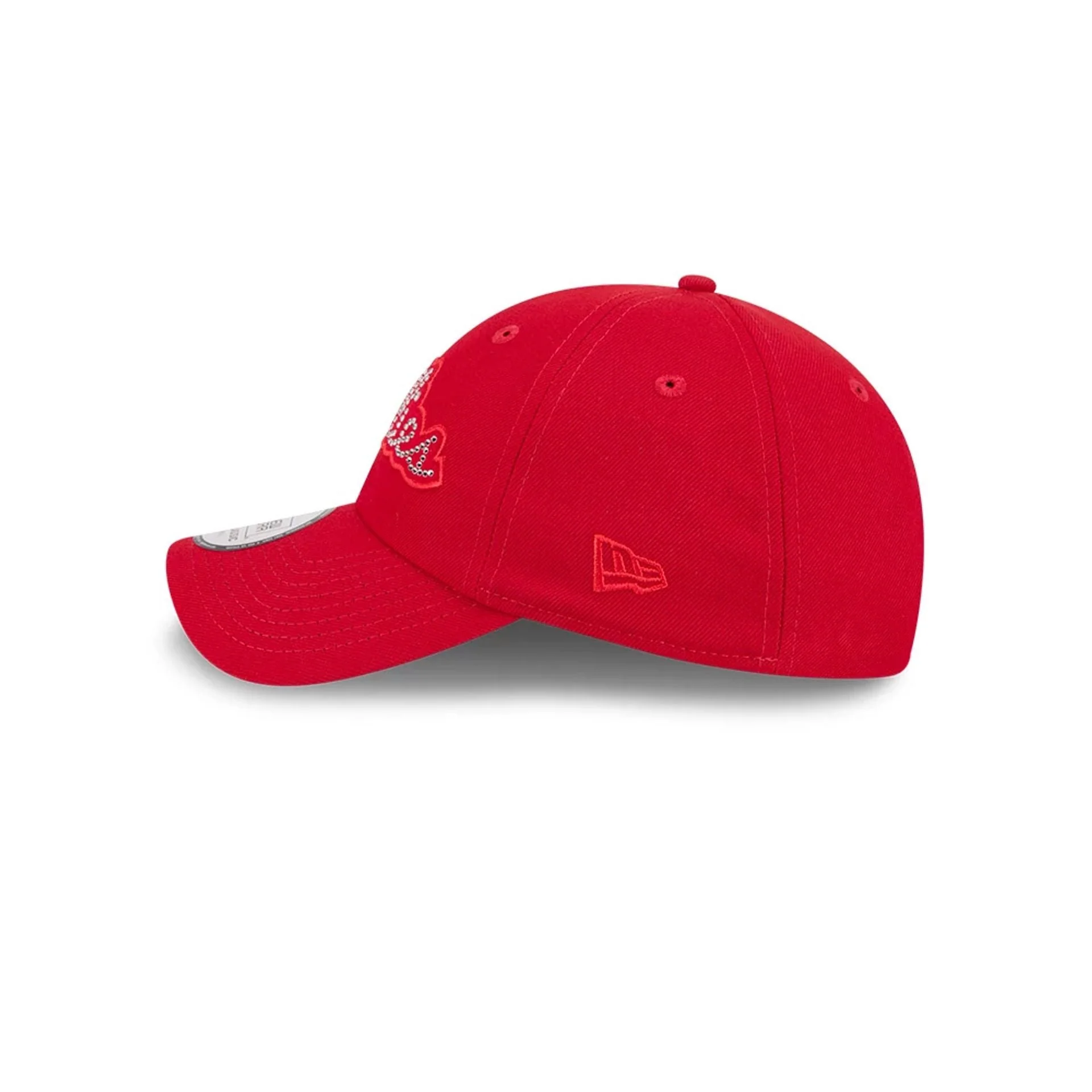 Philadelphia Phillies MLB Rhinestone Red Casual Classic Adjustable Cap - Image 5
