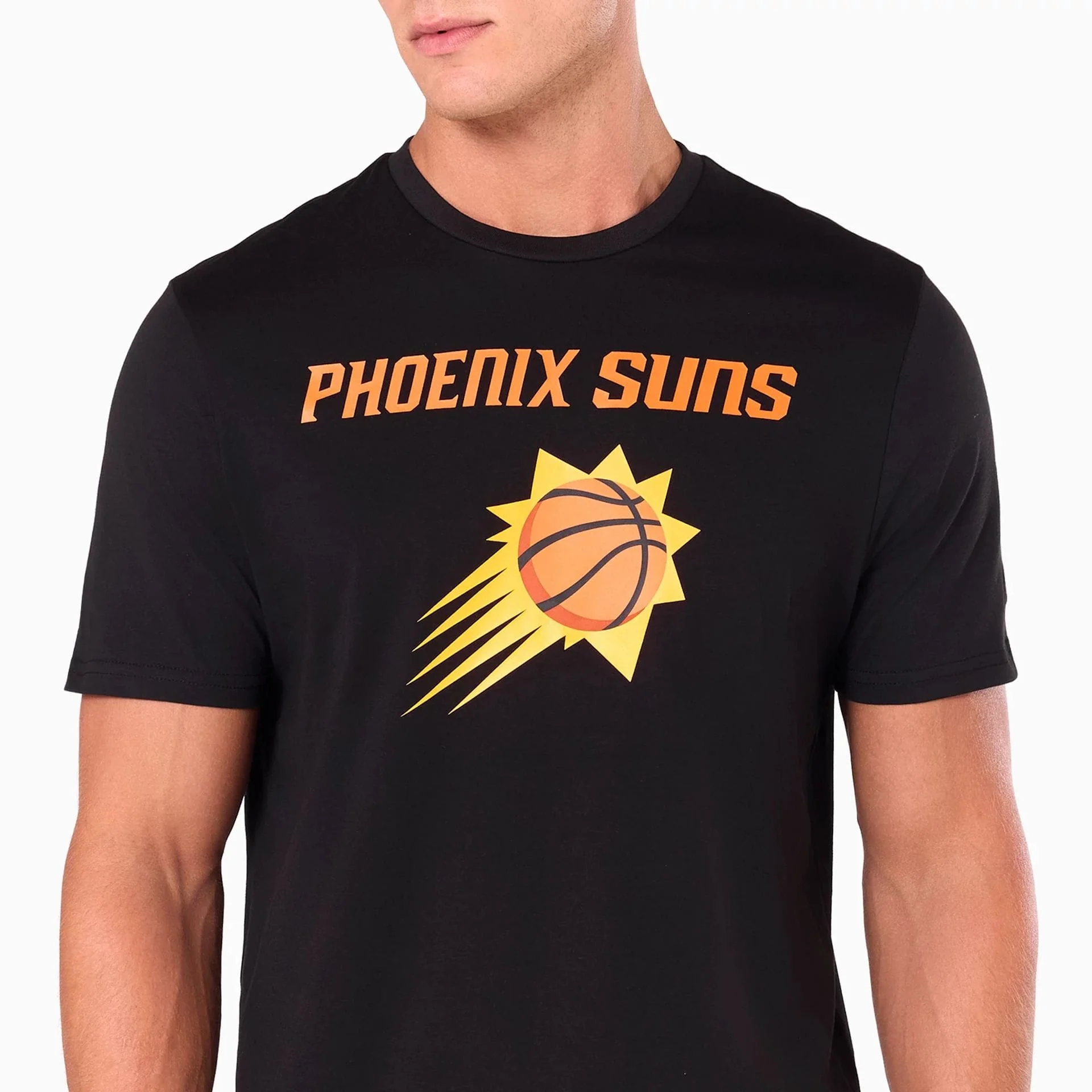 Phoenix Suns NBA Black T-Shirt - Image 2