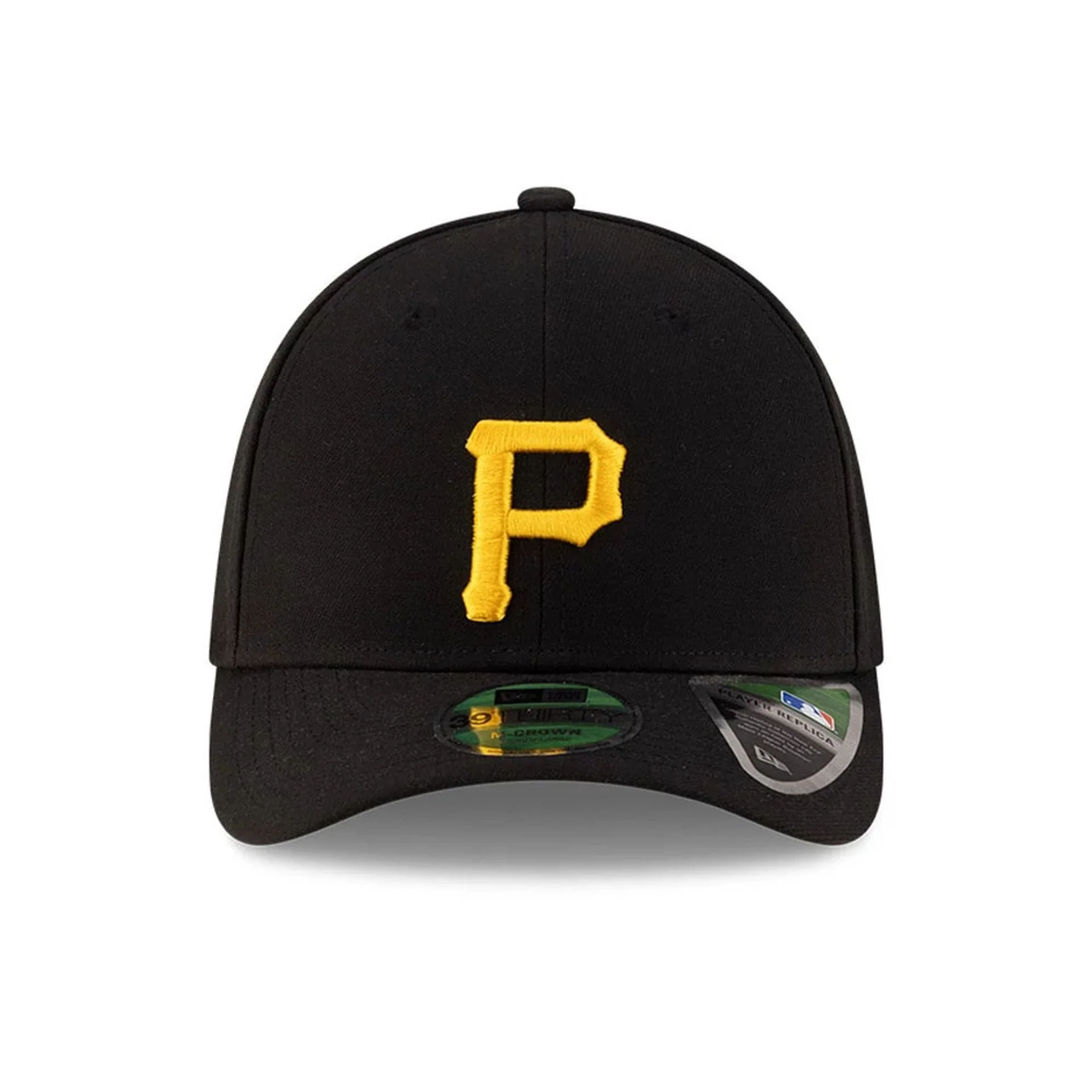 Pirates MLB Player Replica Black 39THIRTY M-Crown Stretch Fit Cap - Image 2