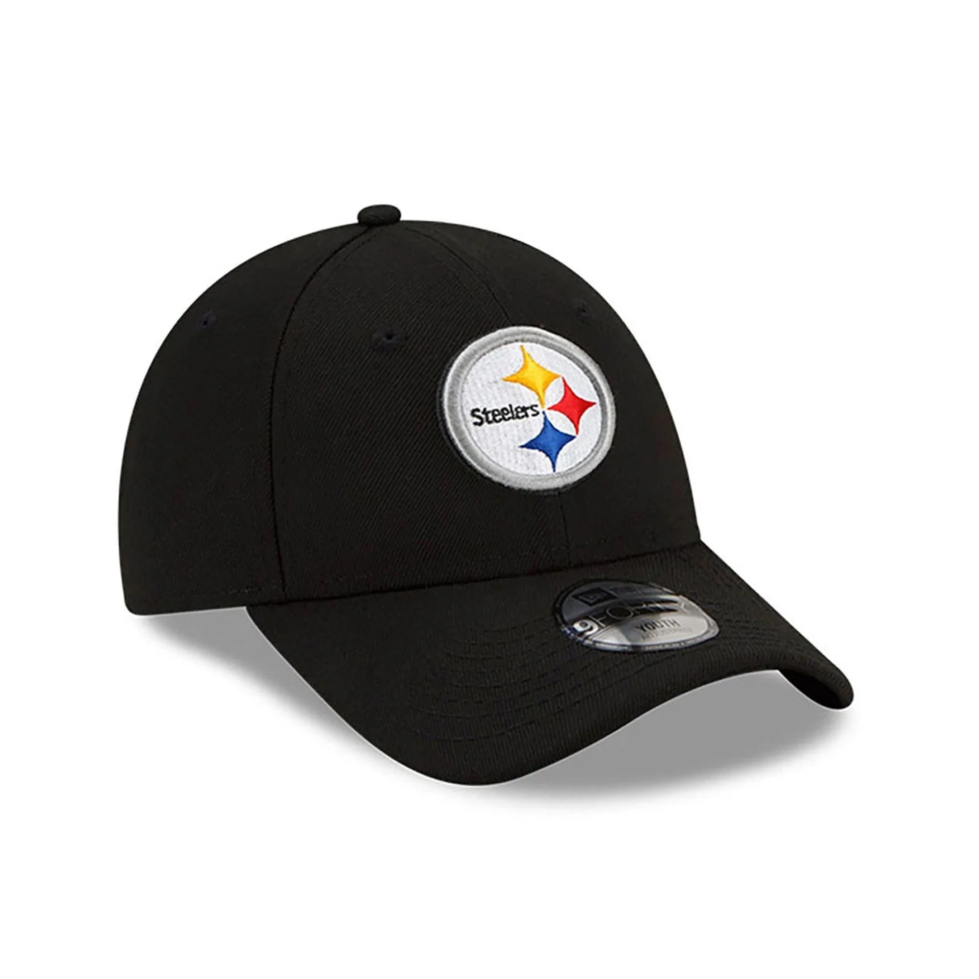 Pittsburgh Steelers Youth The League Black 9FORTY Adjustable Cap - Image 3