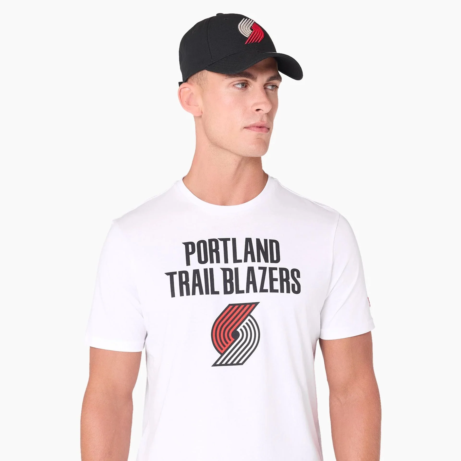 Portland Trail Blazers NBA White T-Shirt - Image 5