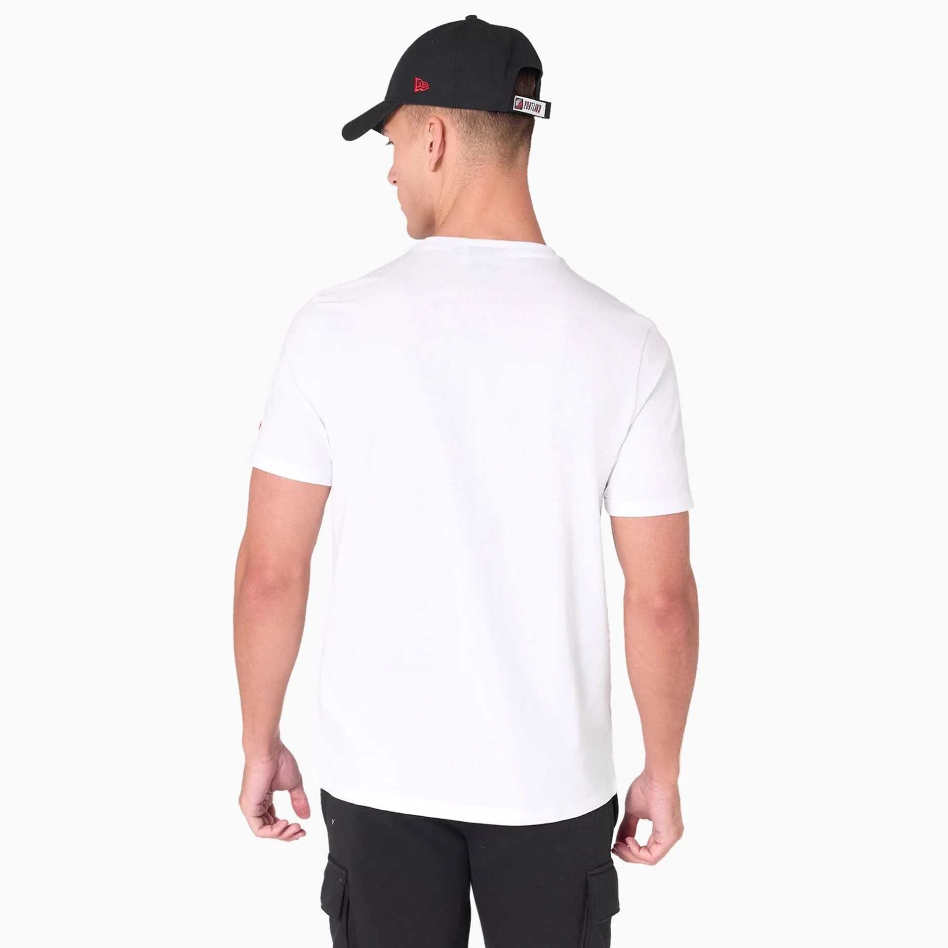Portland Trail Blazers NBA White T-Shirt - Image 7
