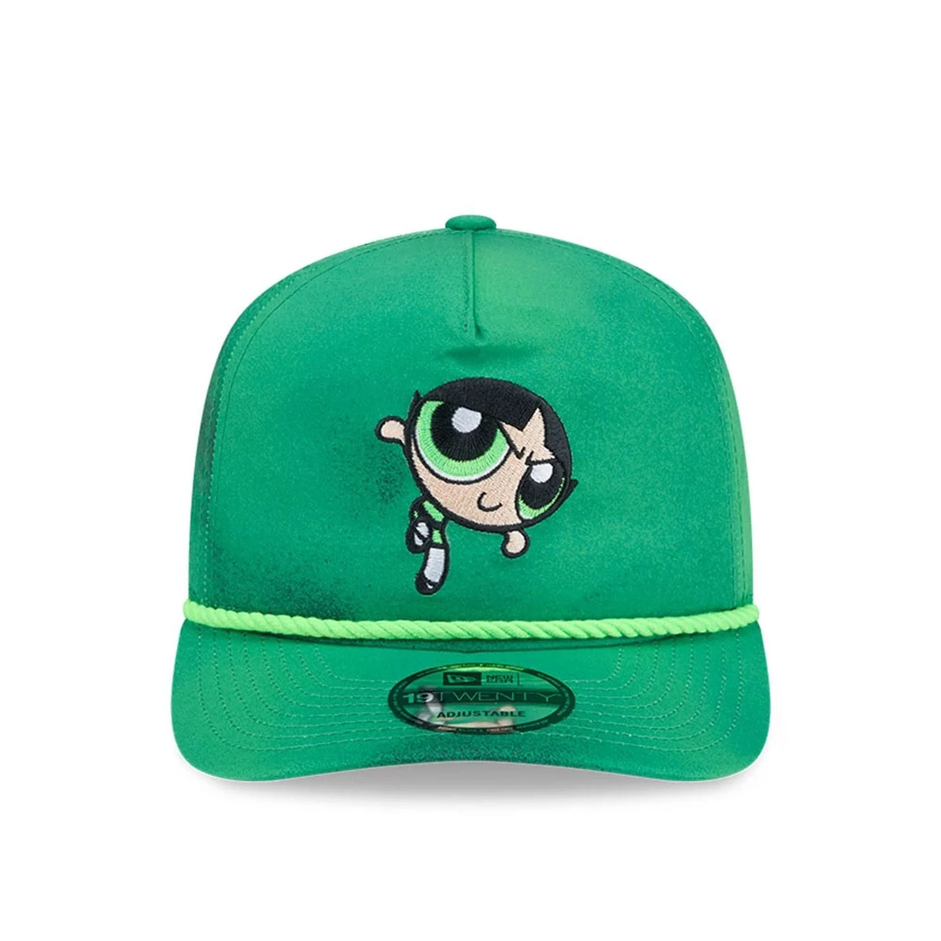 Power Puff Girls Buttercup Bright Green 19TWENTY Adjustable Cap - Image 3