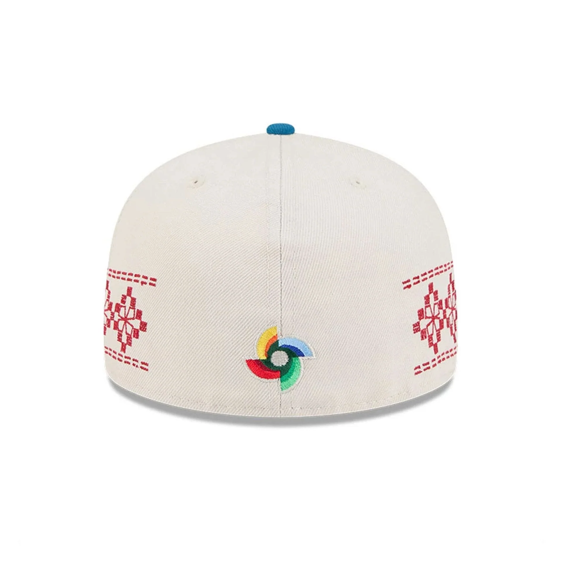 Puerto Rico WBC Latin Embroidery Light Beige 59FIFTY Fitted Cap - Image 7