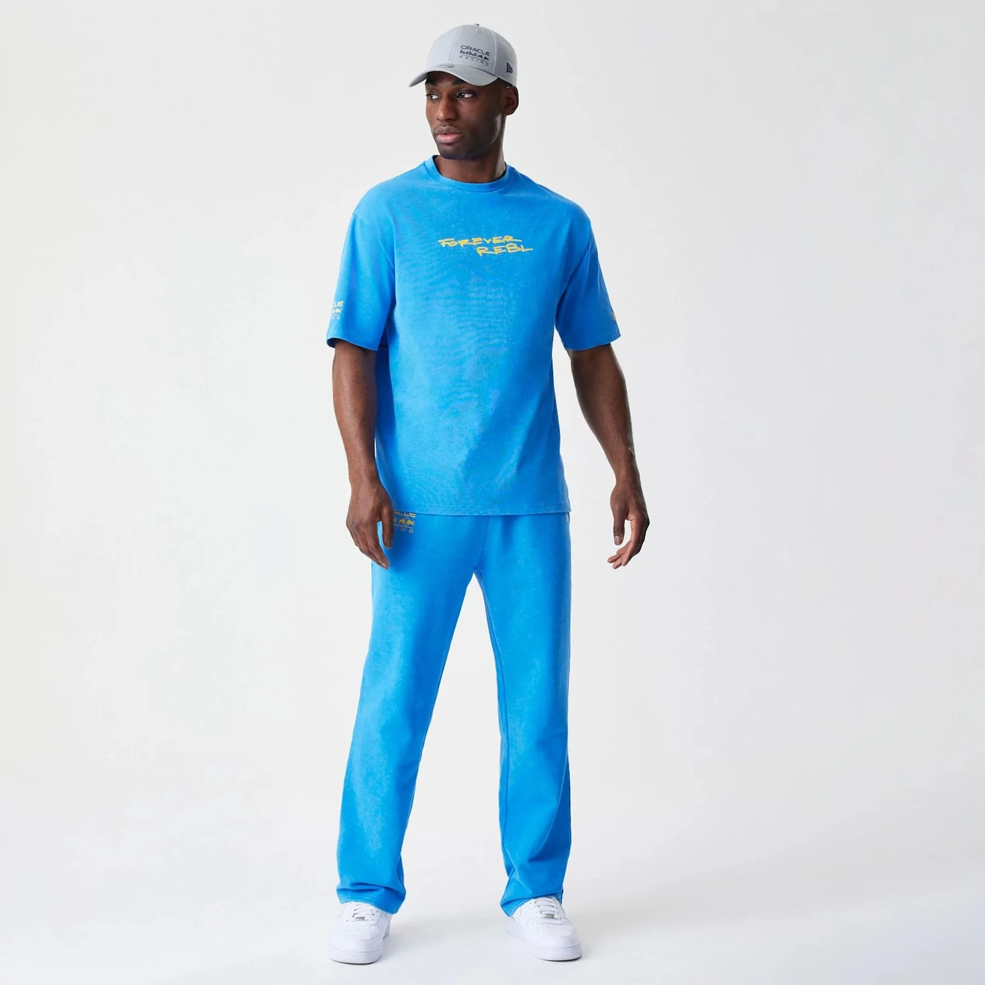Red Bull Racing Back Graphic Blue Oversized T-Shirt - Image 8