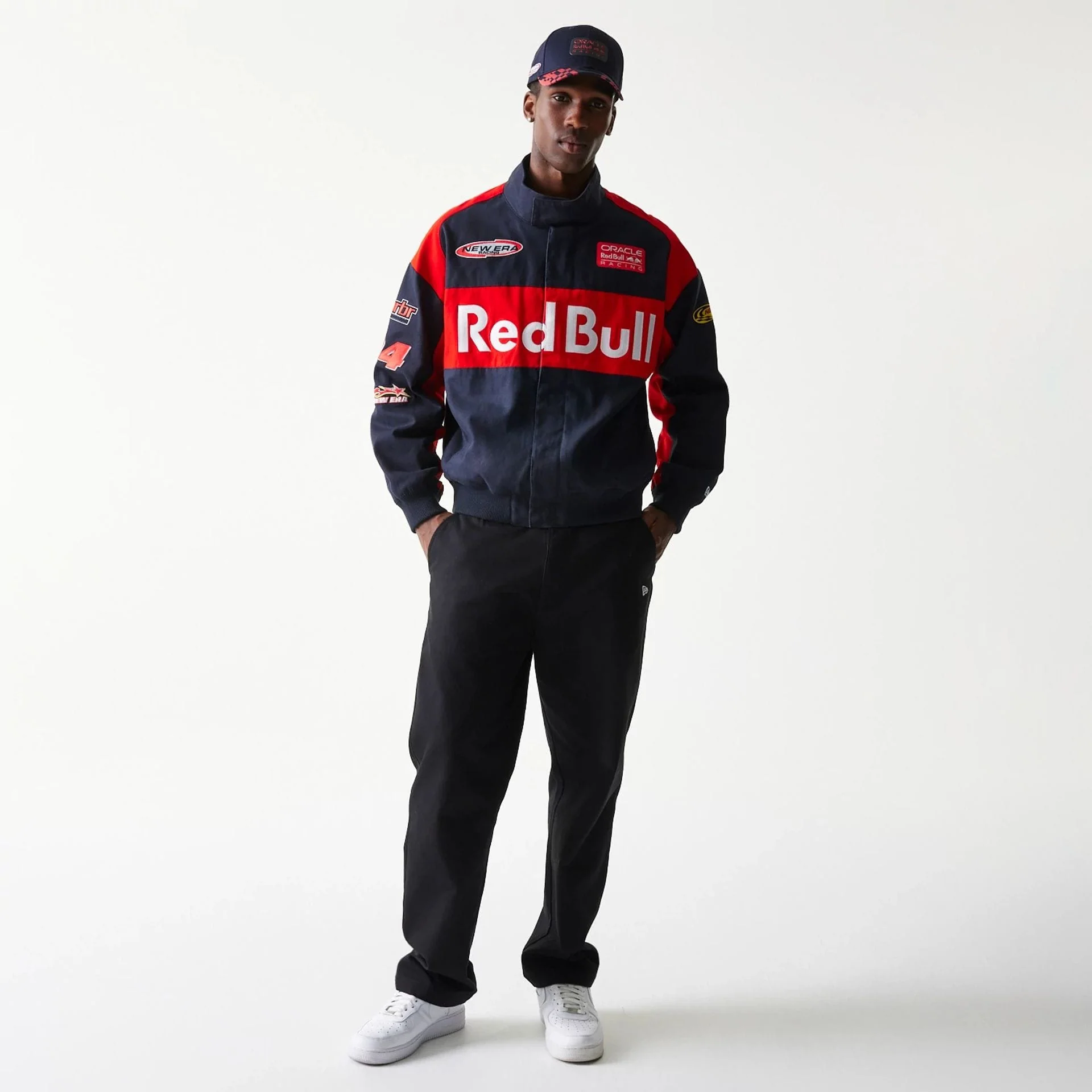 Red Bull Racing Dark Blue Jacket - Image 8