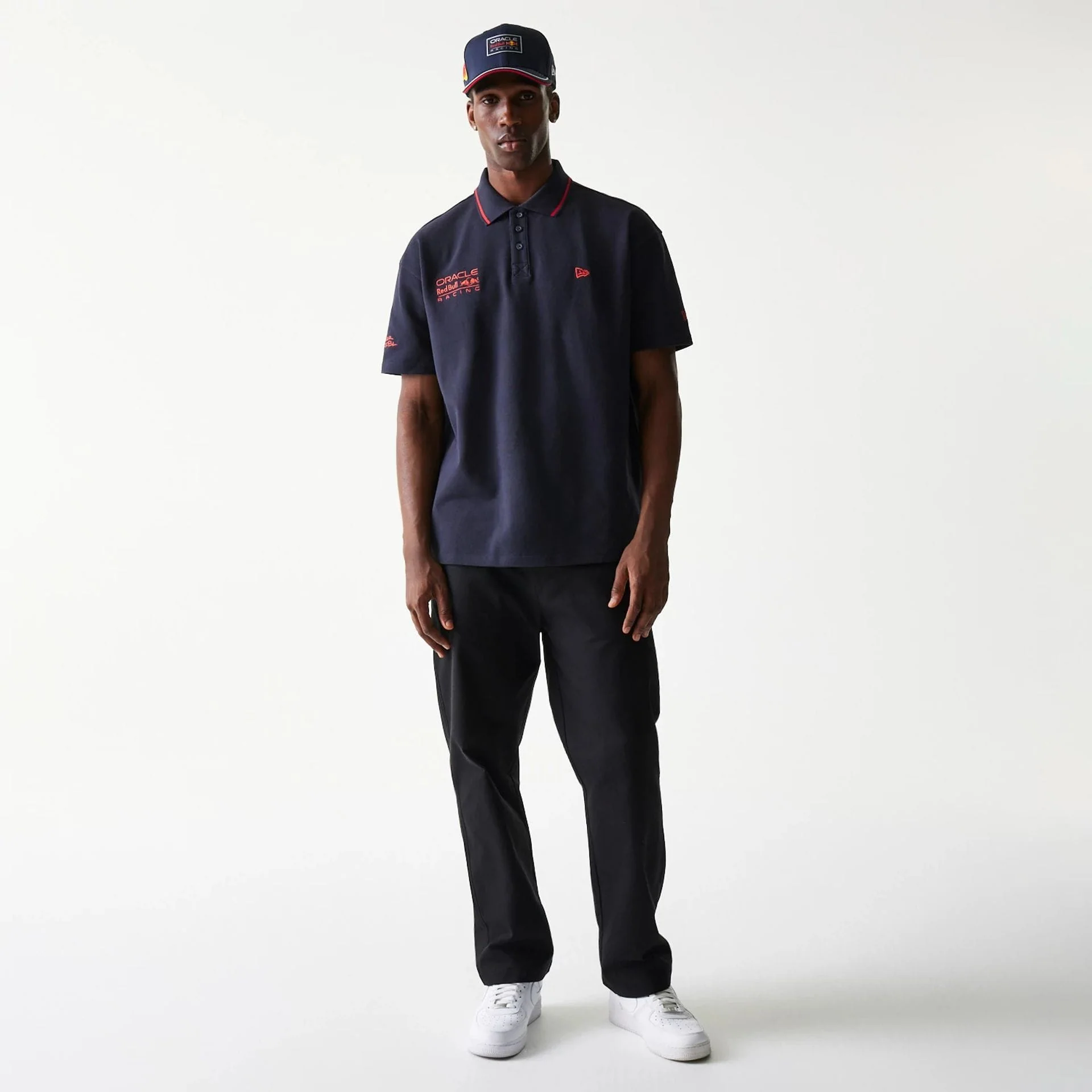 Red Bull Racing Dark Blue Polo T-Shirt - Image 8