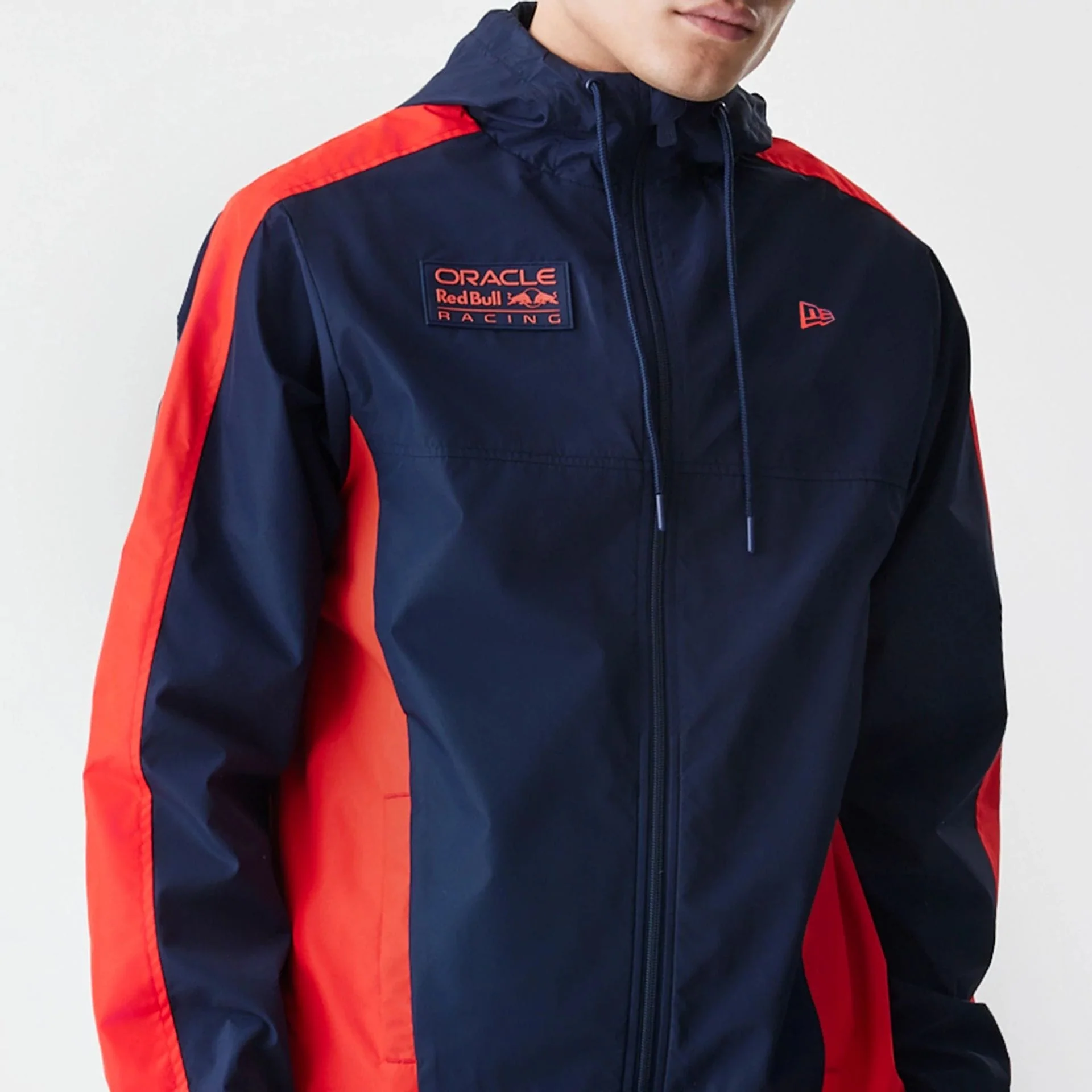 Red Bull Racing Dark Blue Windrunner Jacket - Image 5