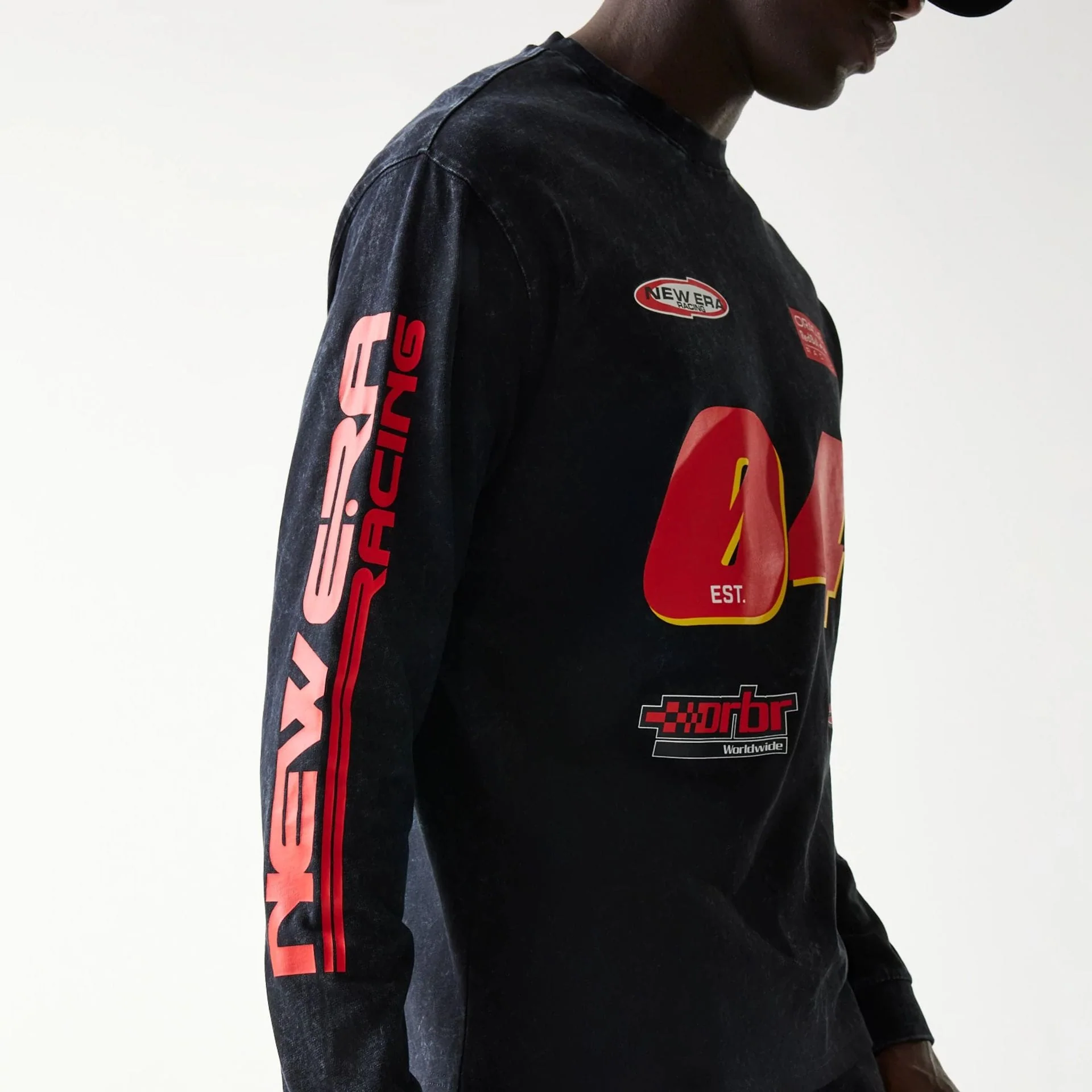 Red Bull Racing Graphic Black Long Sleeve T-Shirt - Image 6
