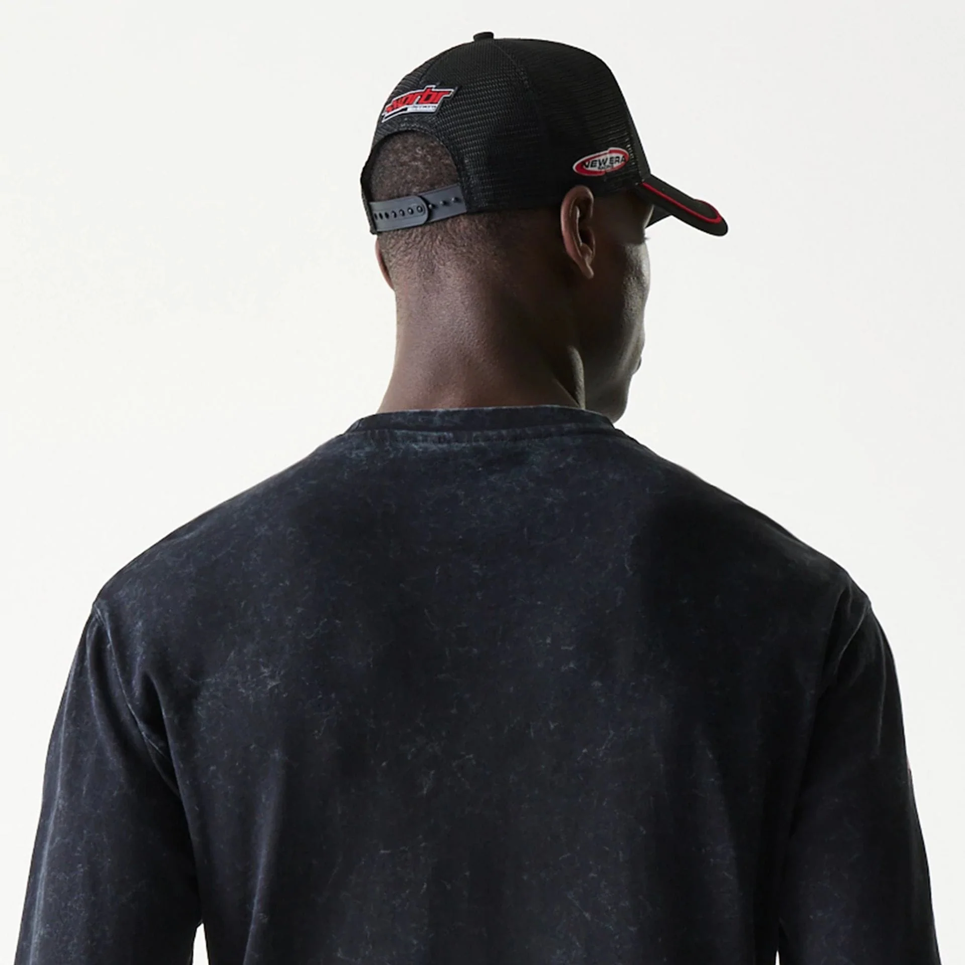 Red Bull Racing Graphic Black Long Sleeve T-Shirt - Image 7