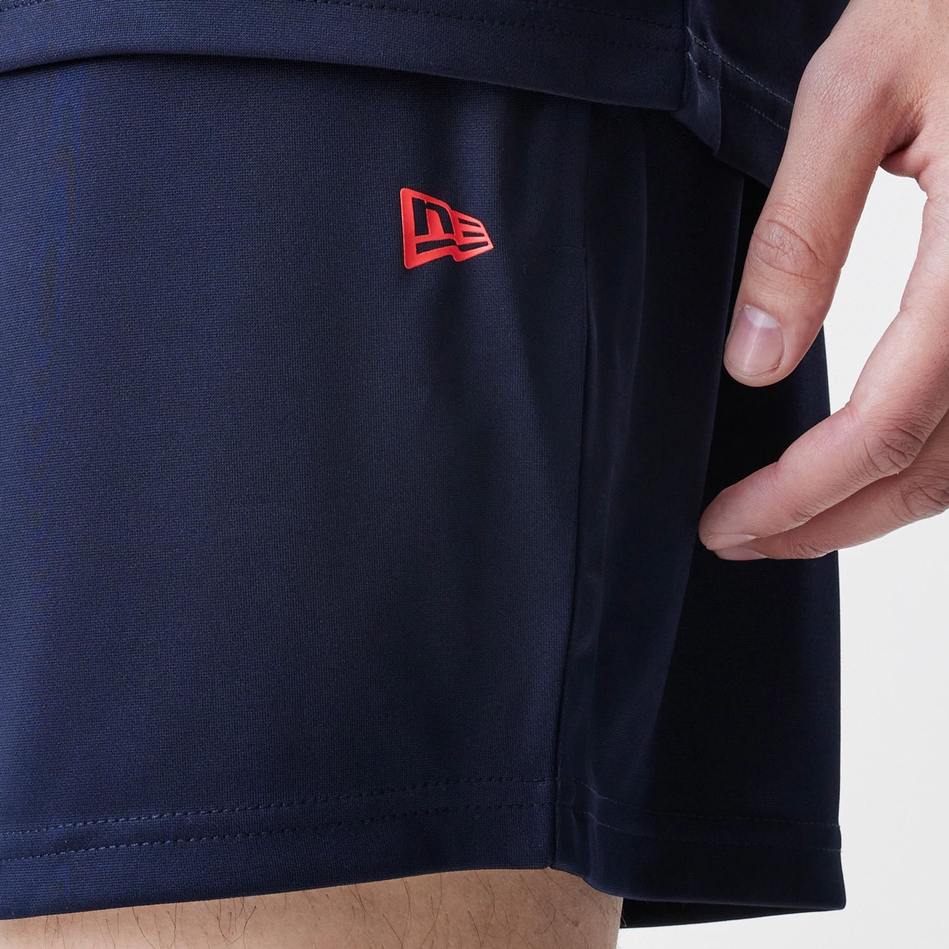 Red Bull Racing Graphic Dark Blue Football Shorts - Image 4