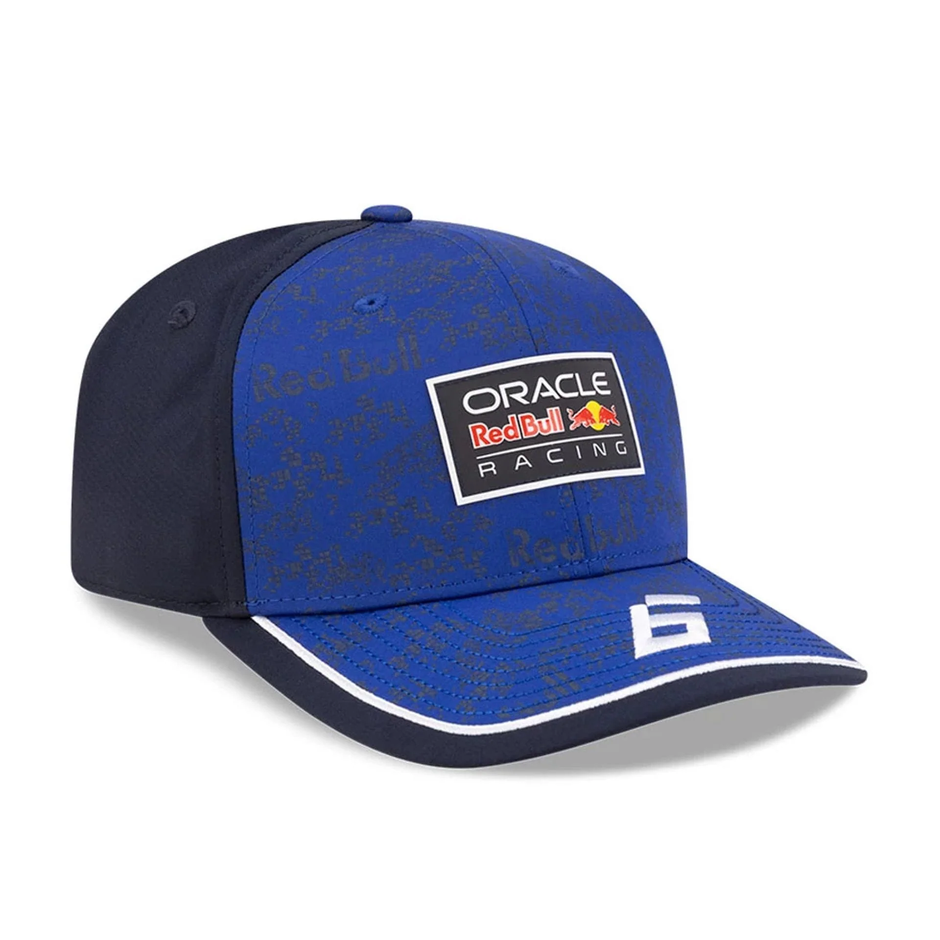 Red Bull Racing Isack Hadjar Dark Blue 9SEVENTY Stretch Snap Adjustable Cap - Image 2