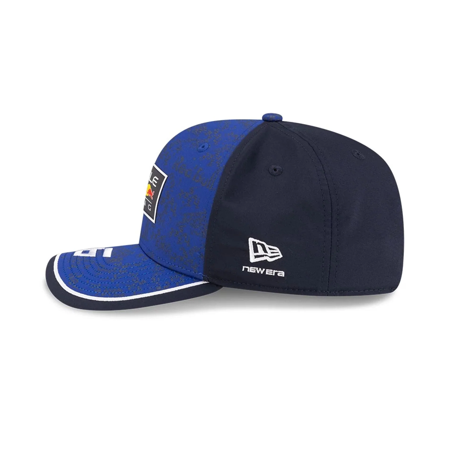 Red Bull Racing Isack Hadjar Dark Blue 9SEVENTY Stretch Snap Adjustable Cap - Image 4