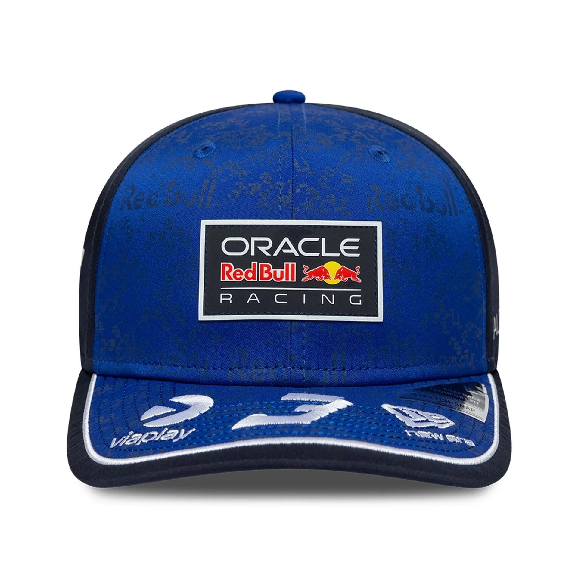 Red Bull Racing Max Verstappen Dark Blue 9SEVENTY Stretch Snap Adjustable Cap - Image 2