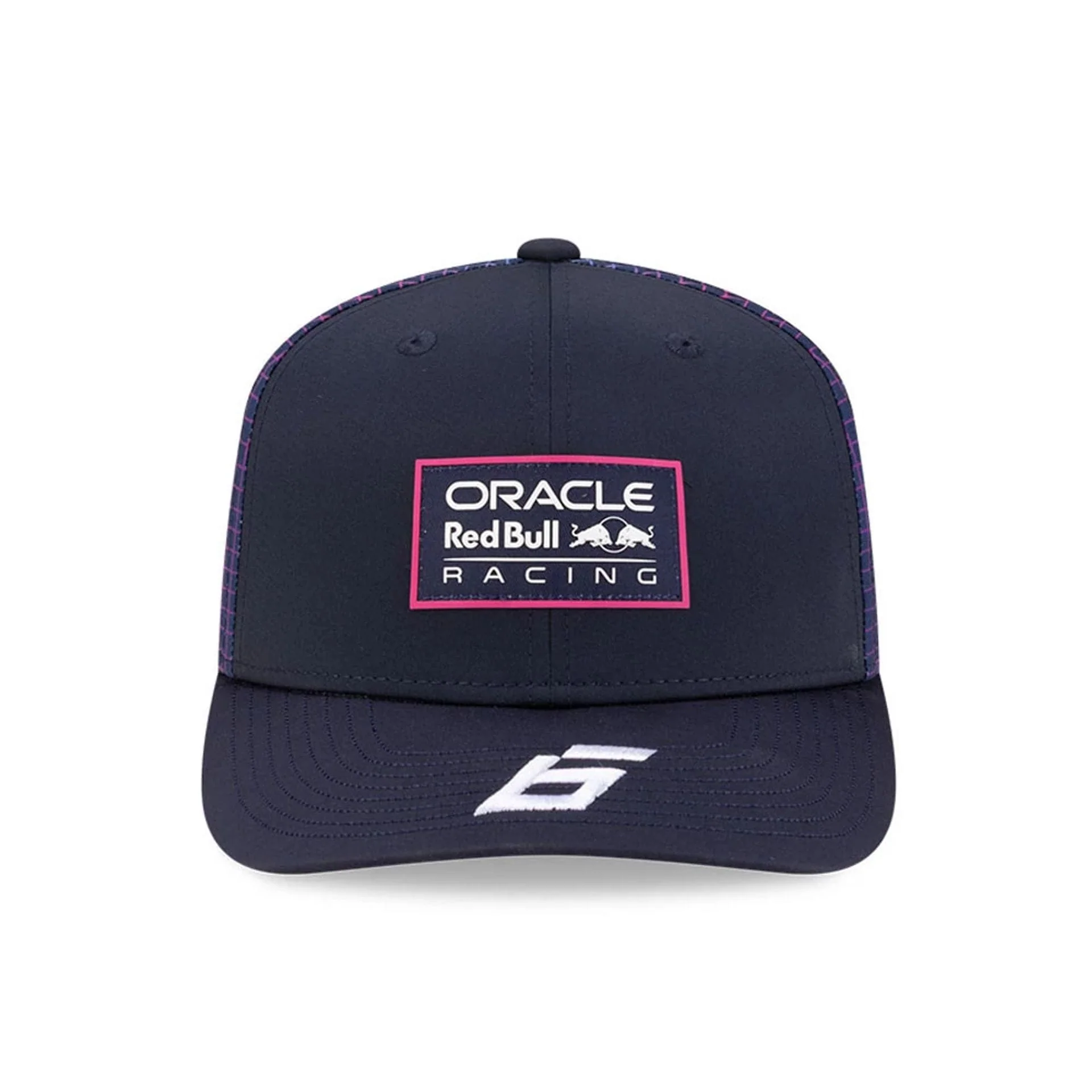 Red Bull Racing Miami Race Special Isack Hadjar Navy 9SEVENTY Stretch Snap Adjustable Cap - Image 2