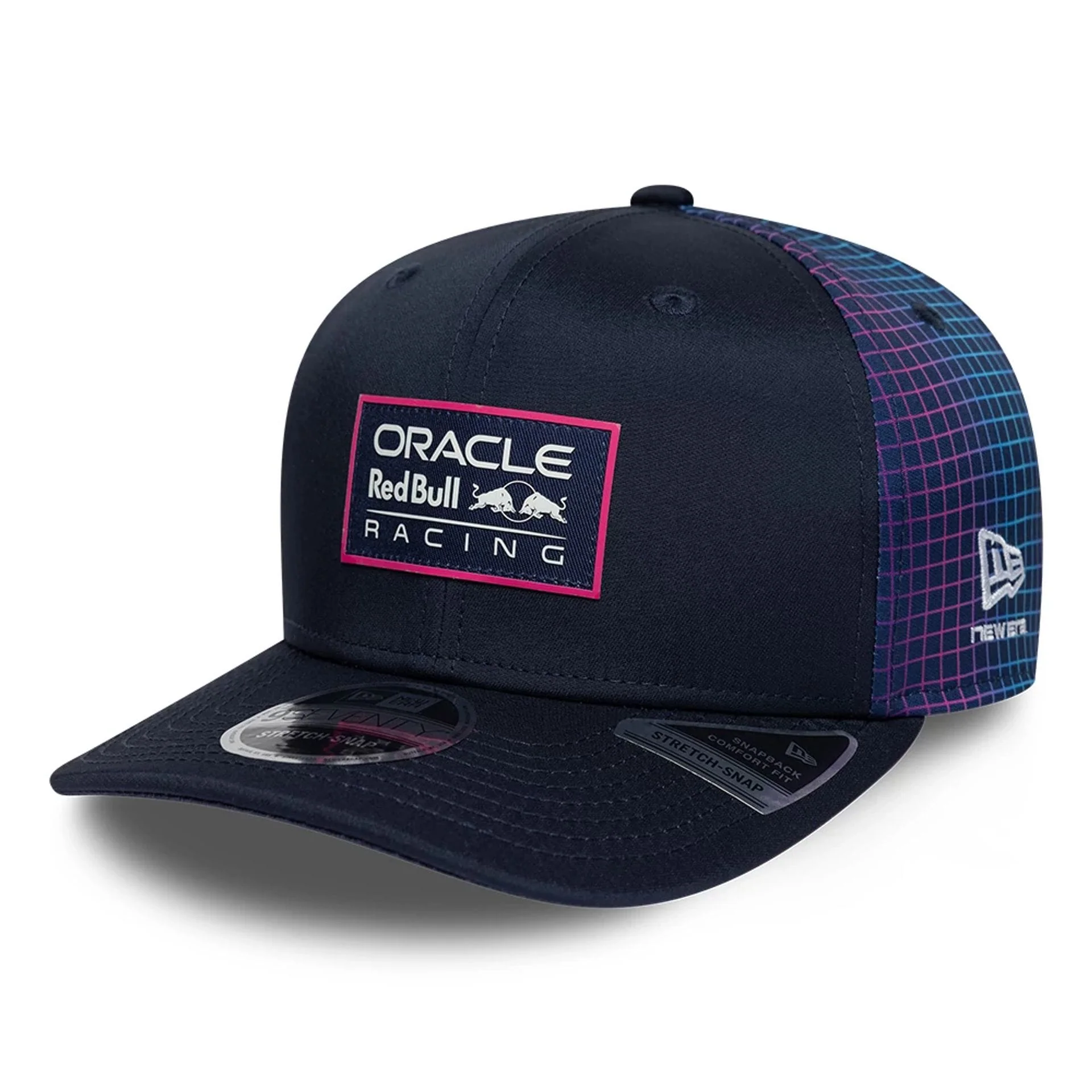 Red Bull Racing Miami Race Special Navy 9SEVENTY Stretch Snap Adjustable Cap - Image 4
