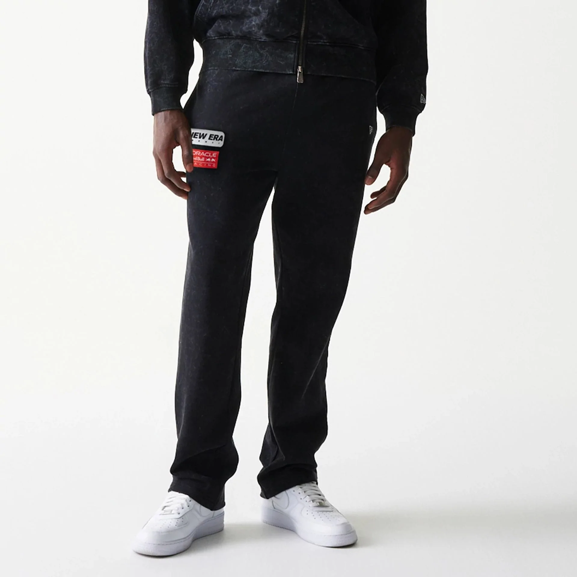 Red Bull Racing Straight Leg Black Straight Leg Joggers - Image 7