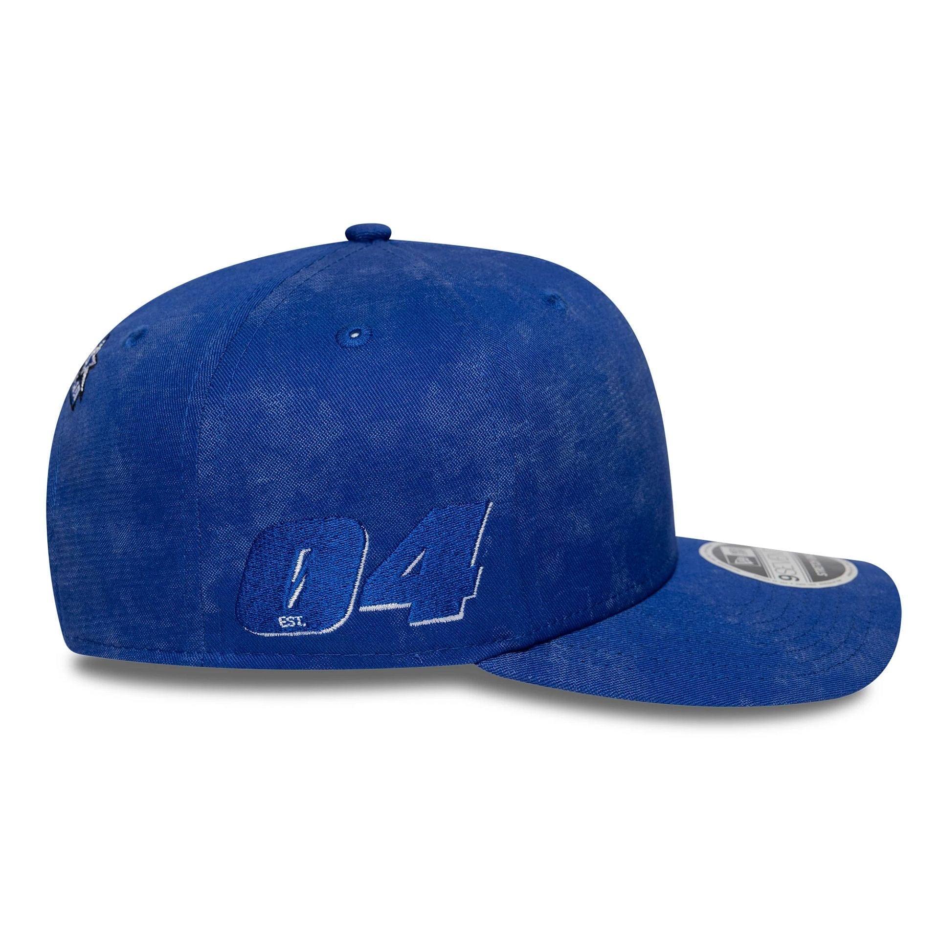 Red Bull Racing Washed Denim Blue 9SEVENTY Stretch Snap Cap - Image 7