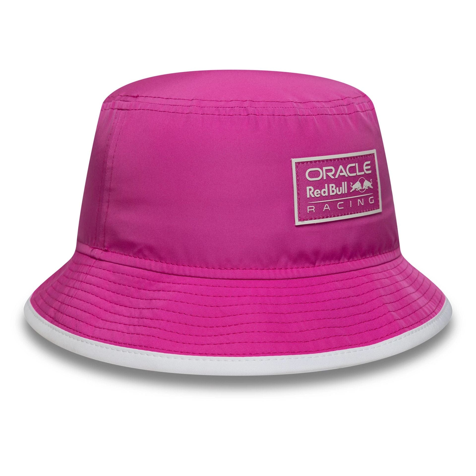 Red Bull Racing Womens Bright Pink Bucket Hat - Image 3