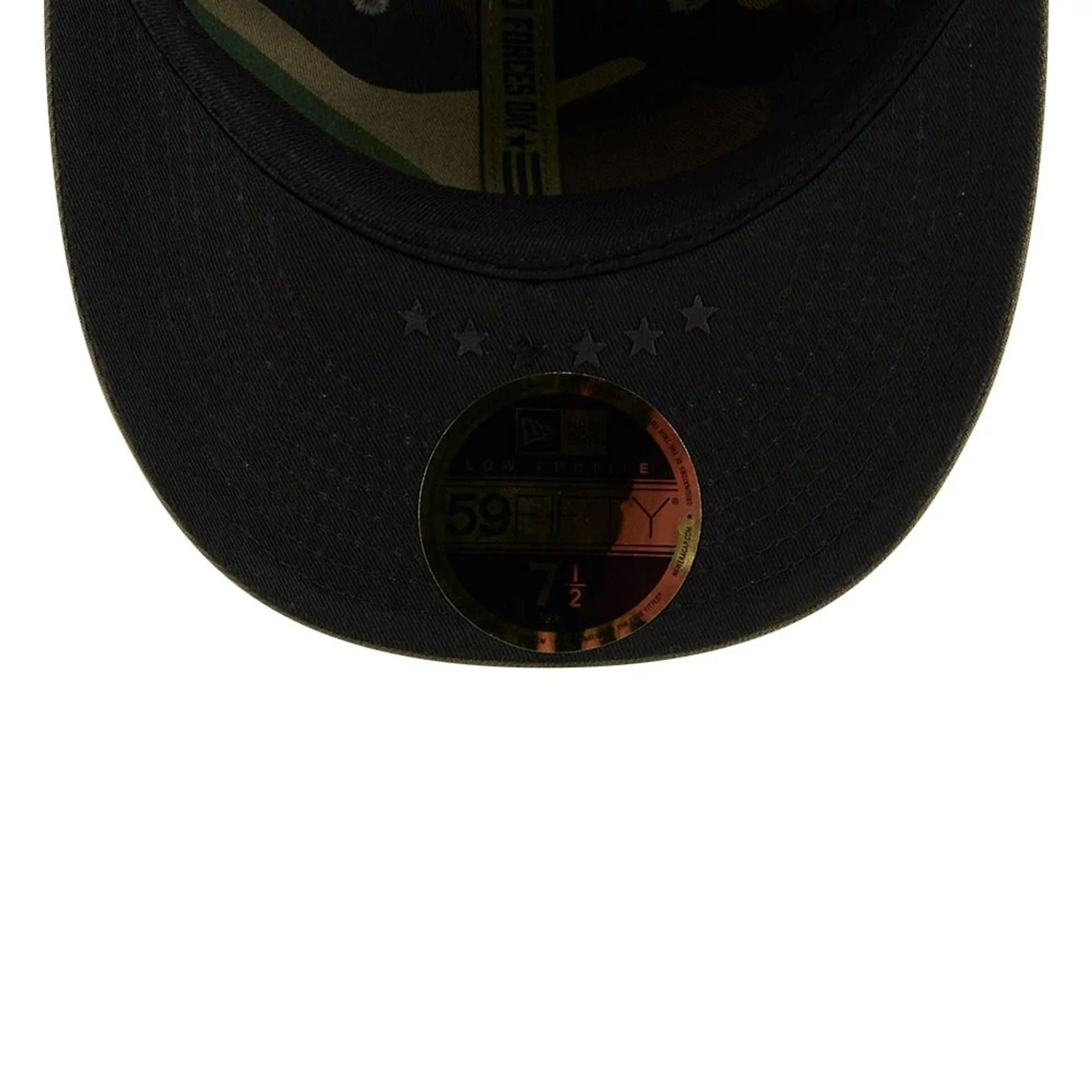 Red Sox MLB Armed Forces Day 2026 Green Low Profile 59FIFTY Fitted Cap - Image 2
