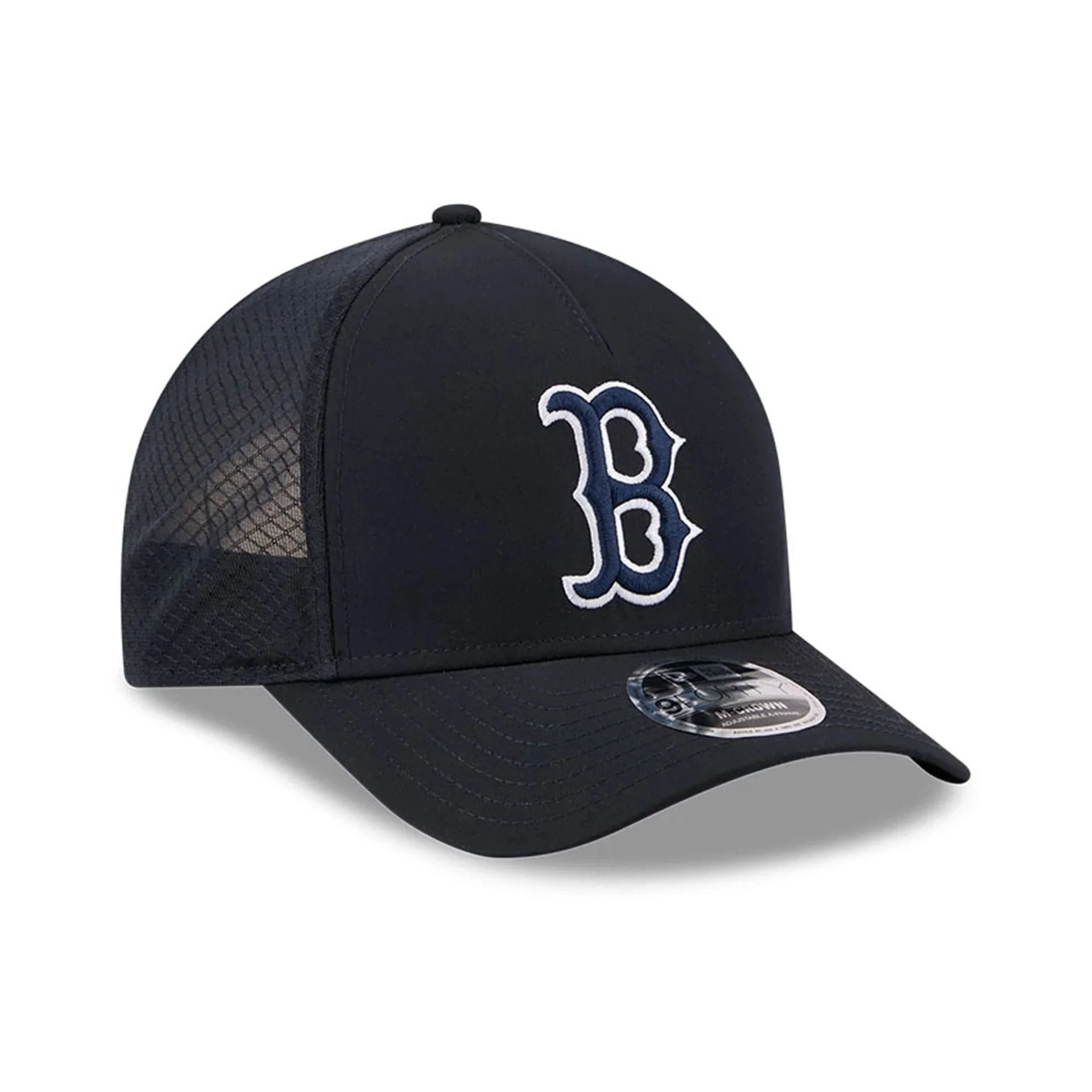 Red Sox MLB Batting Practice 2026 Navy 9FORTY M-Crown A-Frame Adjustable Cap - Image 3