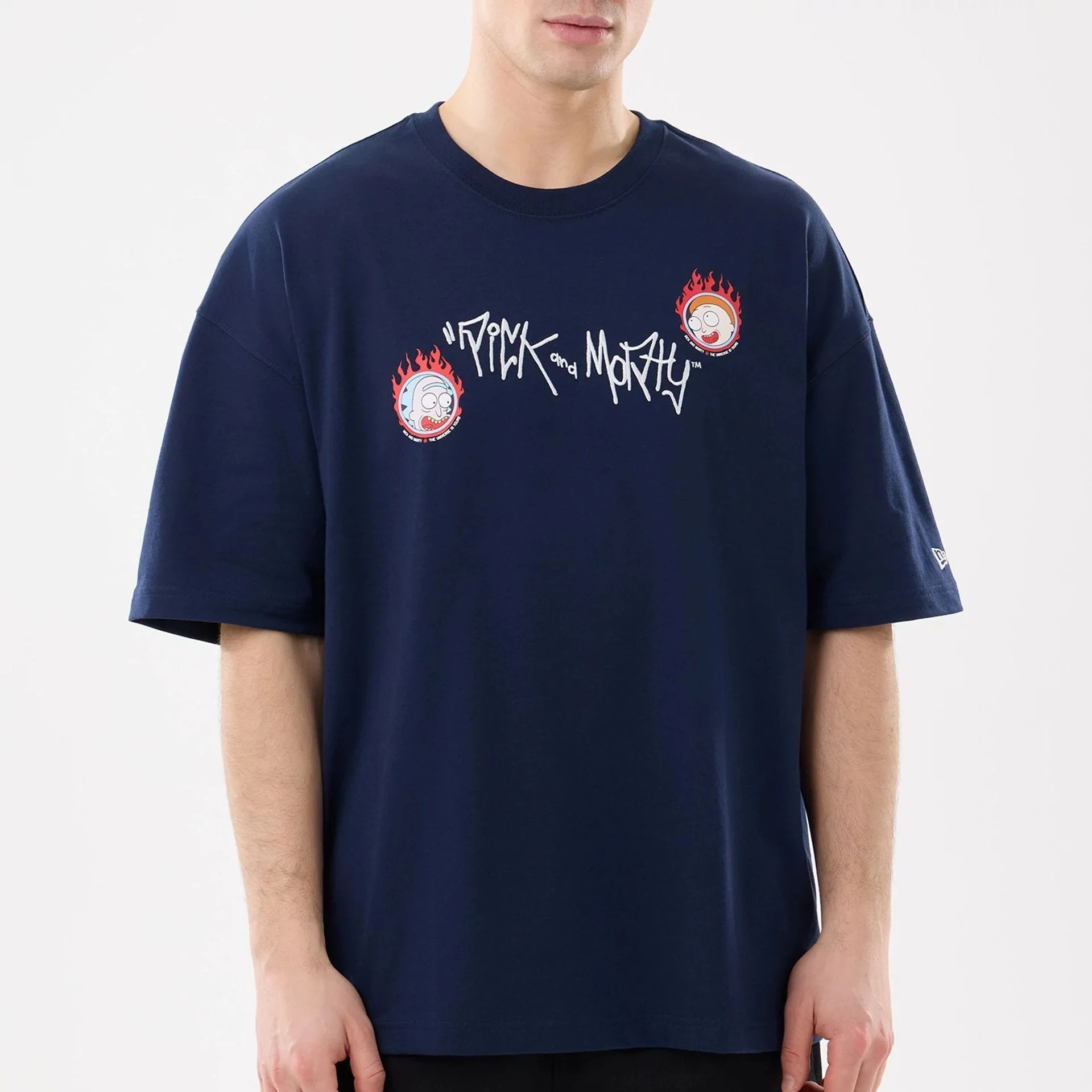 Rick And Morty Blue T-Shirt - Image 5