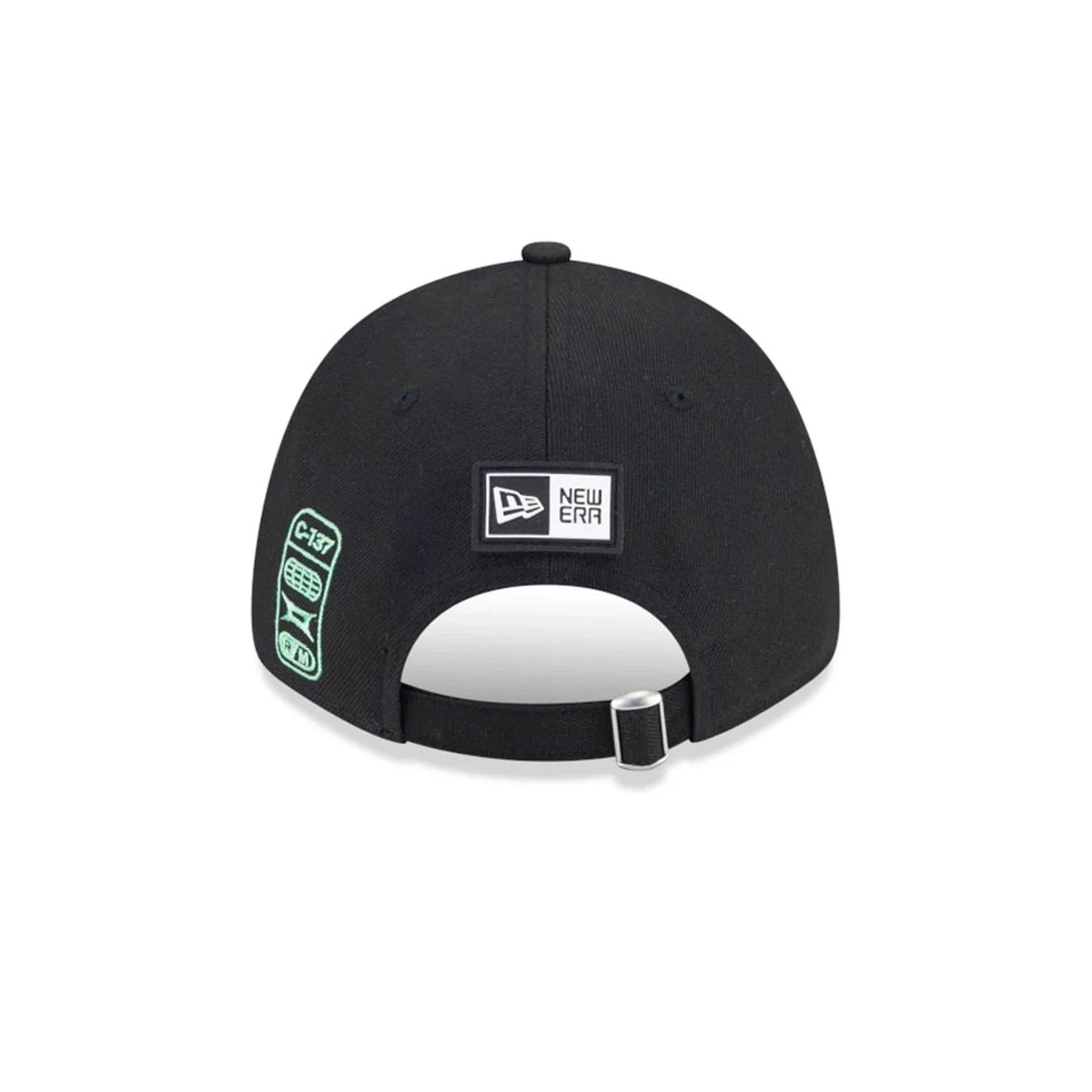Rick And Morty Glow In The Dark Black 9FORTY Adjustable Cap - Image 6