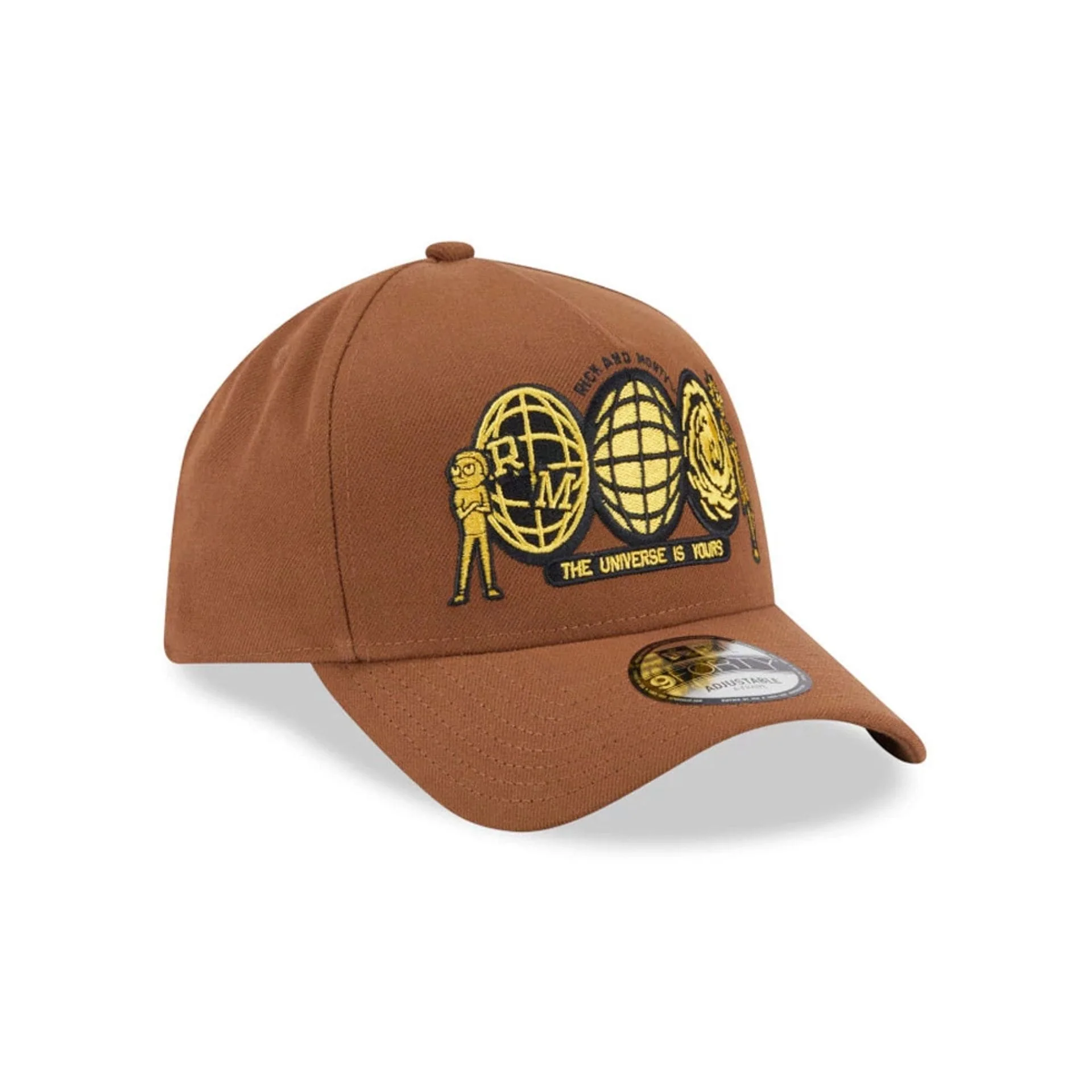 Rick And Morty Open Brown 9FORTY A-Frame Adjustable Cap - Image 3