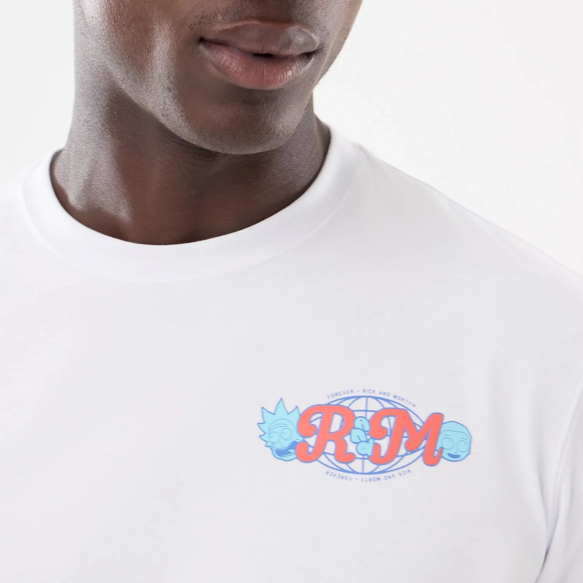 Rick And Morty White T-Shirt - Image 3