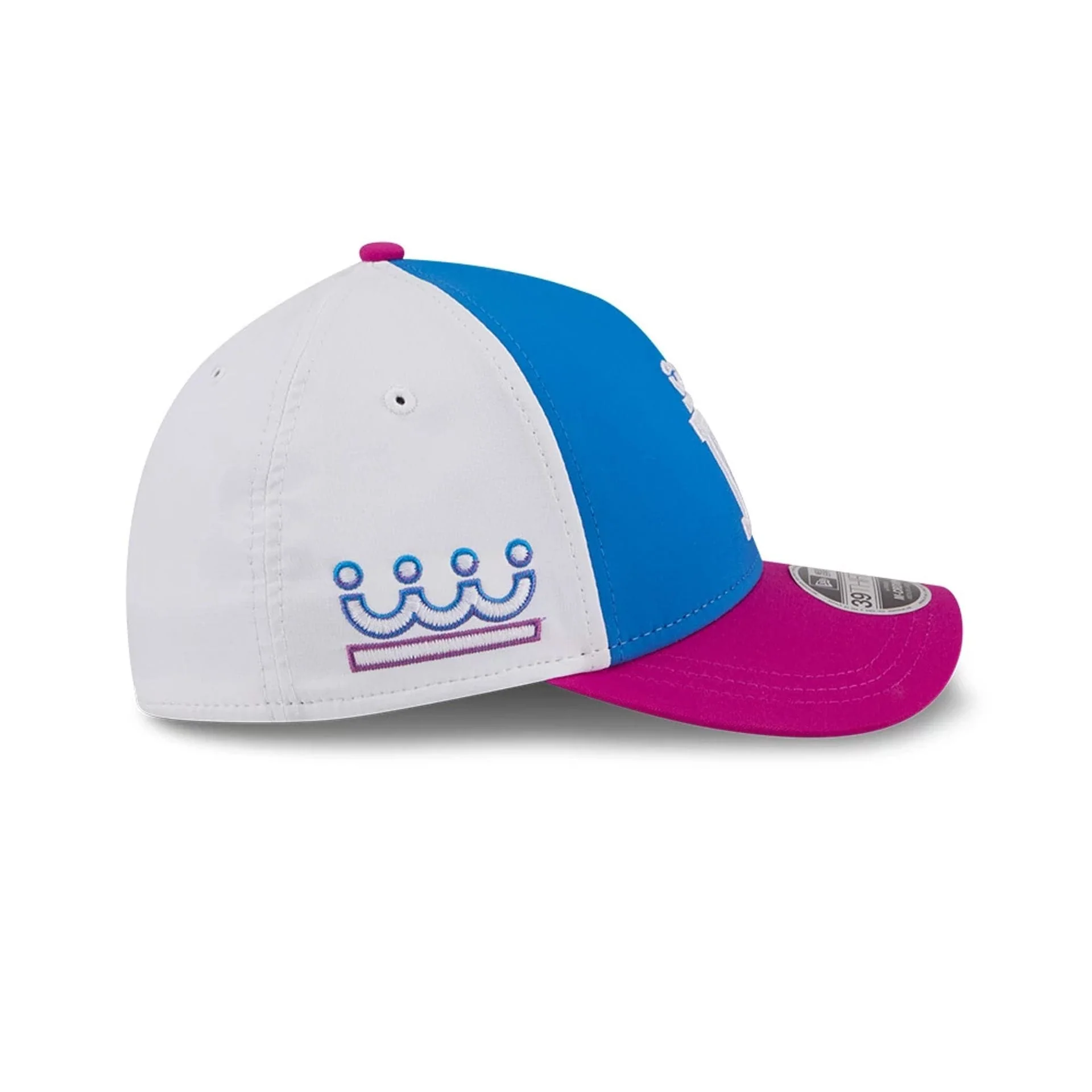 Royals MLB City Connect Blue 39THIRTY M-Crown A-Frame Stretch Fit Cap - Image 5
