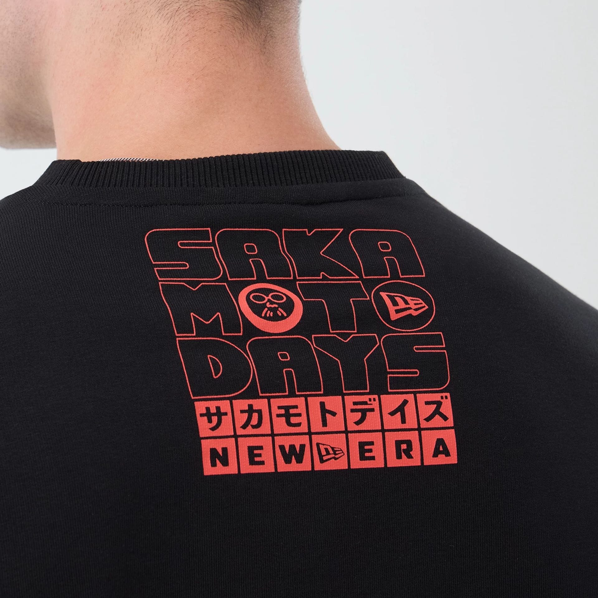 Sakamoto Days Netflix Black Crew Neck Sweater - Image 6