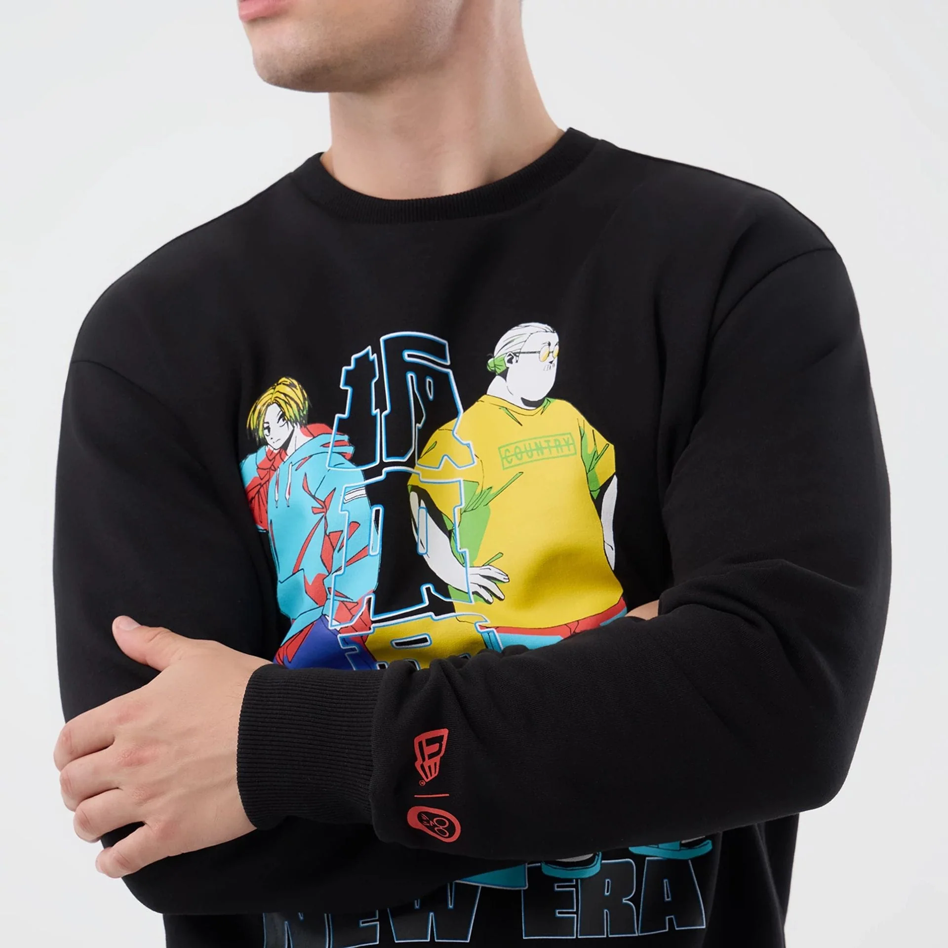 Sakamoto Days Netflix Black Crew Neck Sweater - Image 7