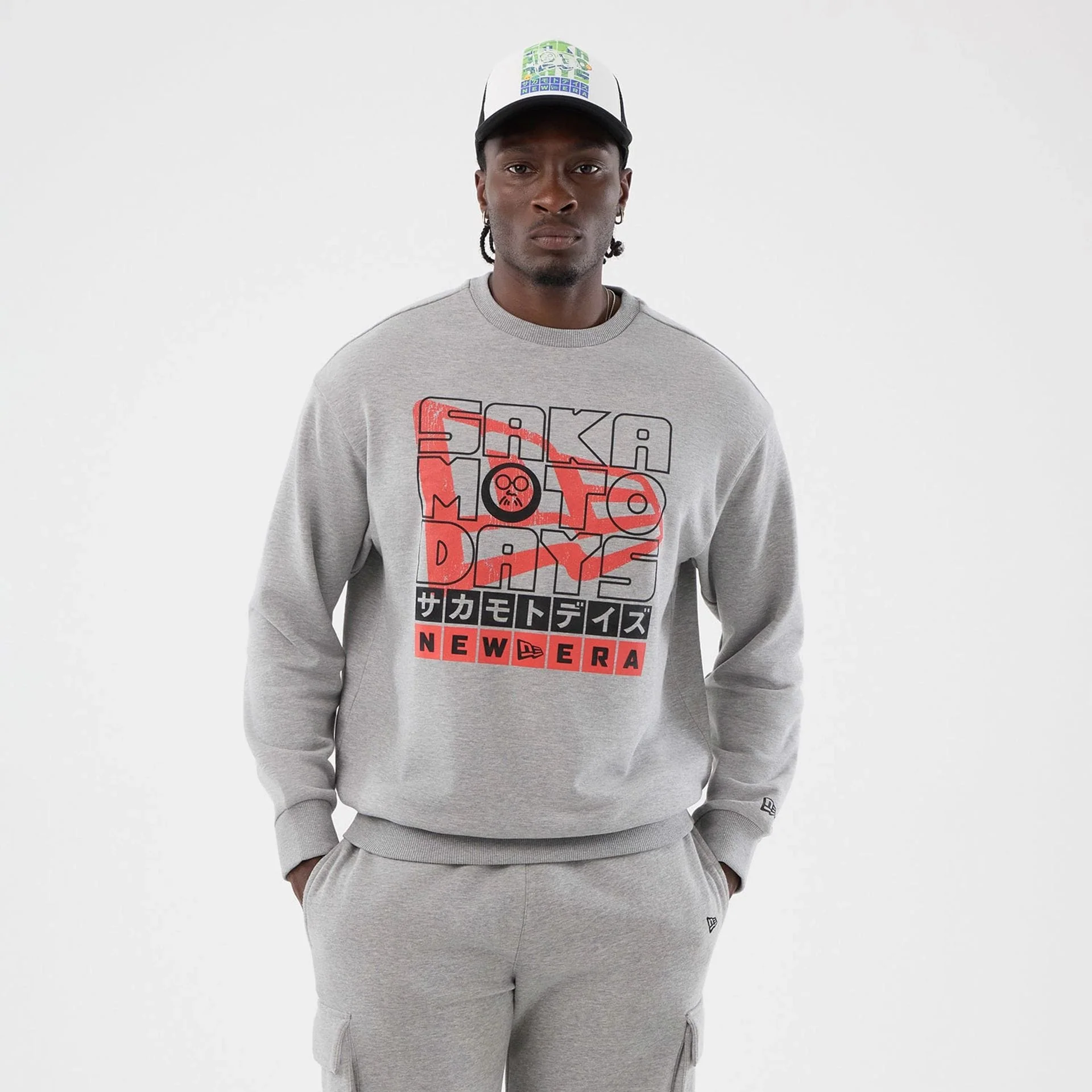 Sakamoto Days Netflix Grey Crew Neck Sweater - Image 6
