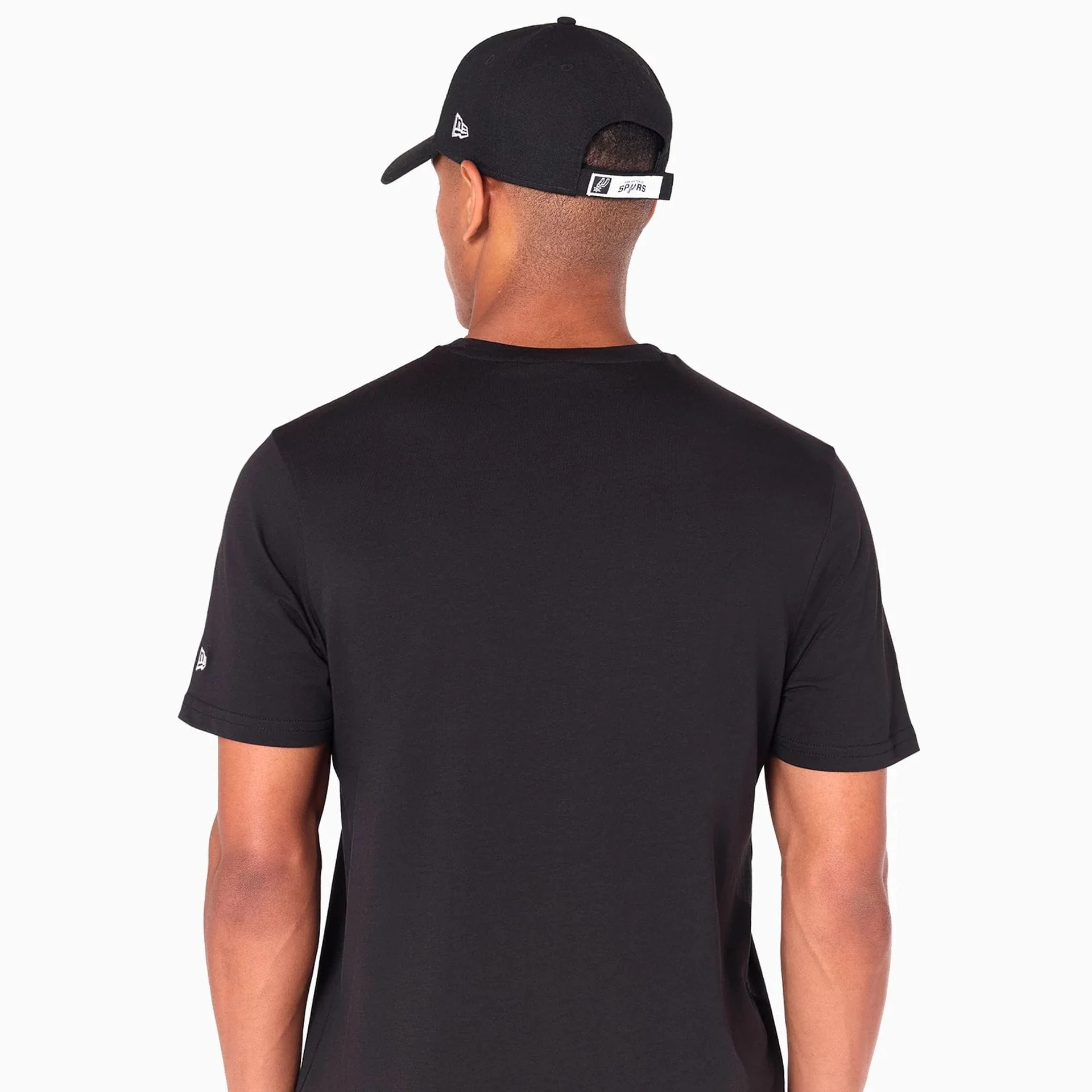 San Antonio Spurs NBA Black T-Shirt - Image 6