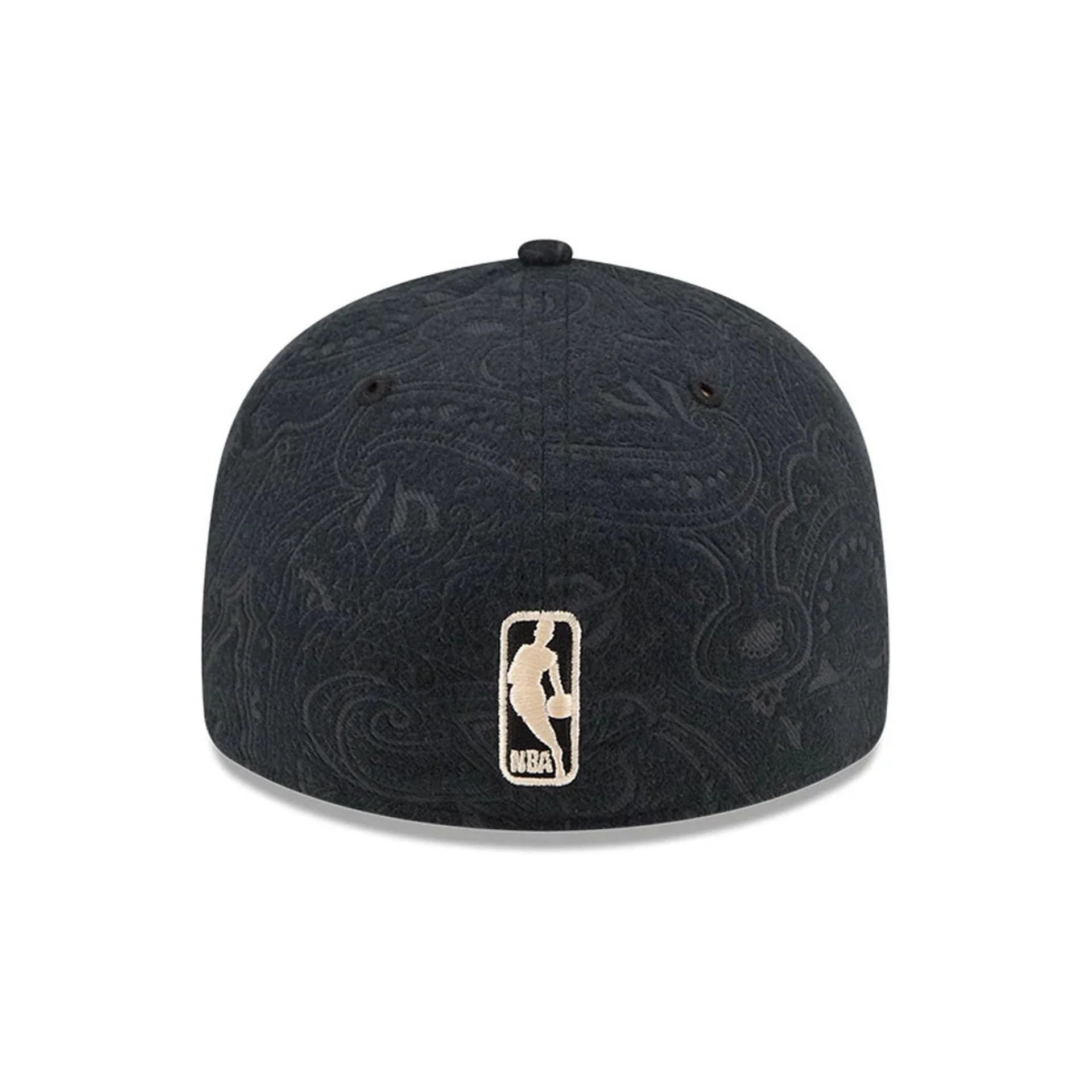San Antonio Spurs NBA Brushed Cotton Black 59FIFTY Fitted Cap - Image 7