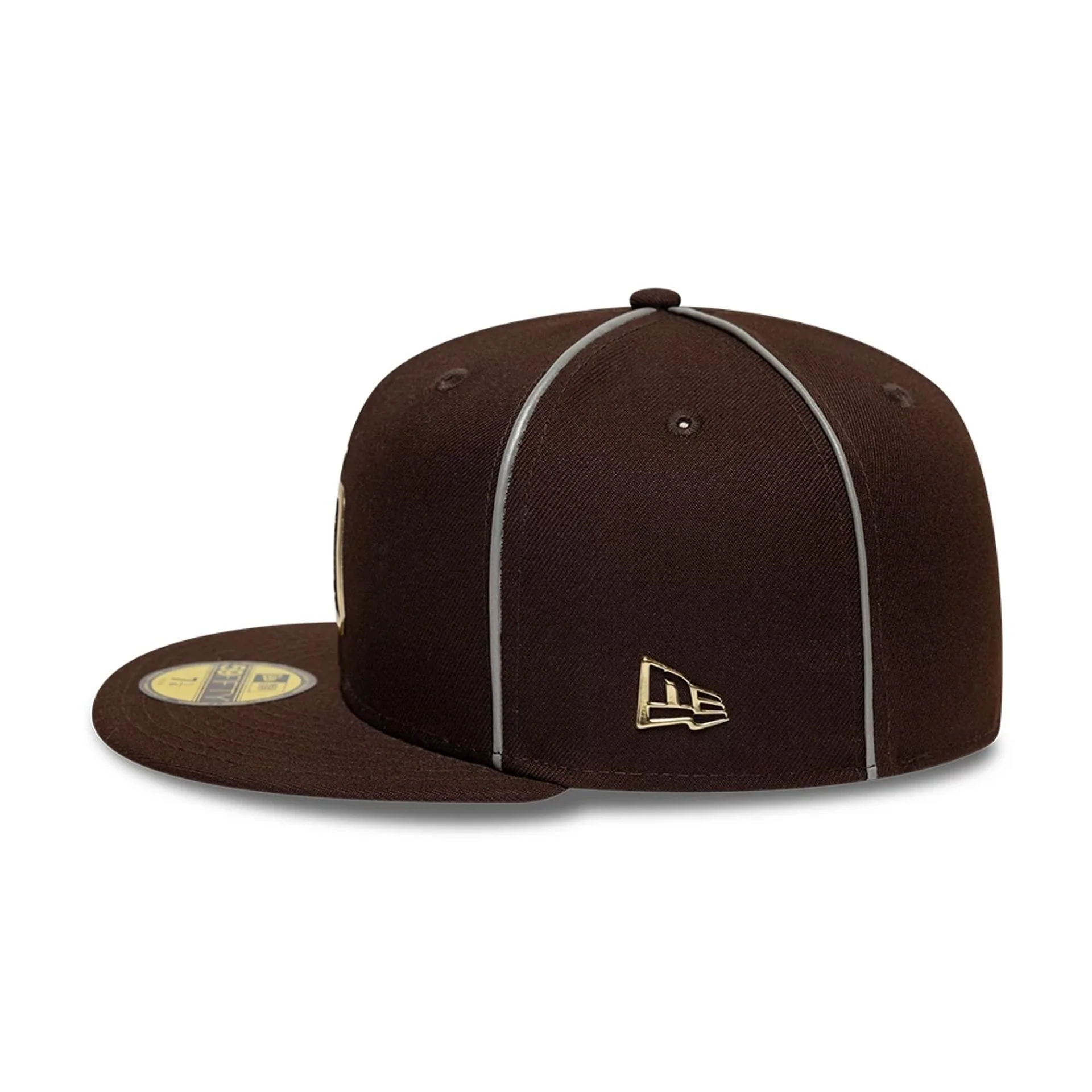 San Diego Padres Hajime Sorayama X MLB Dark Brown 59FIFTY Fitted Cap - Image 6