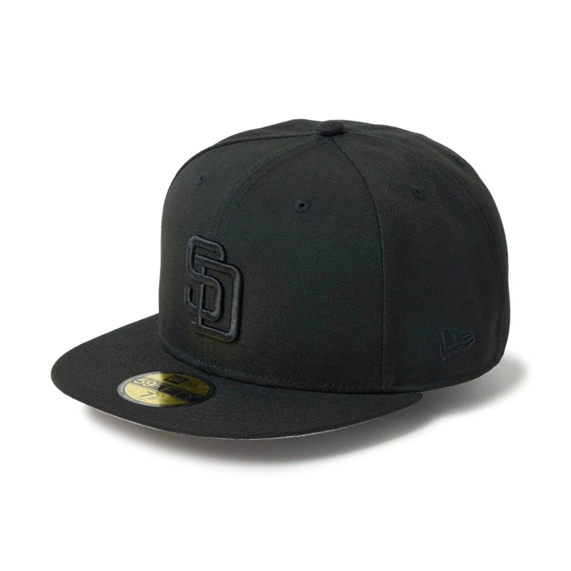 San Diego Padres MLB Black 59FIFTY Fitted Cap - Image 10